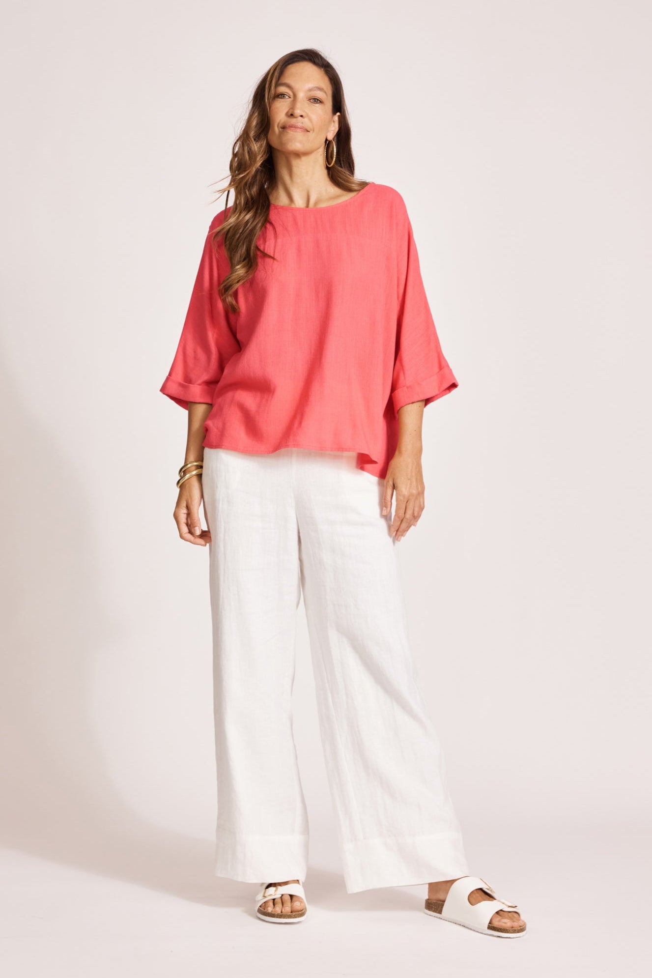 Alesia Relaxed Top - Melon