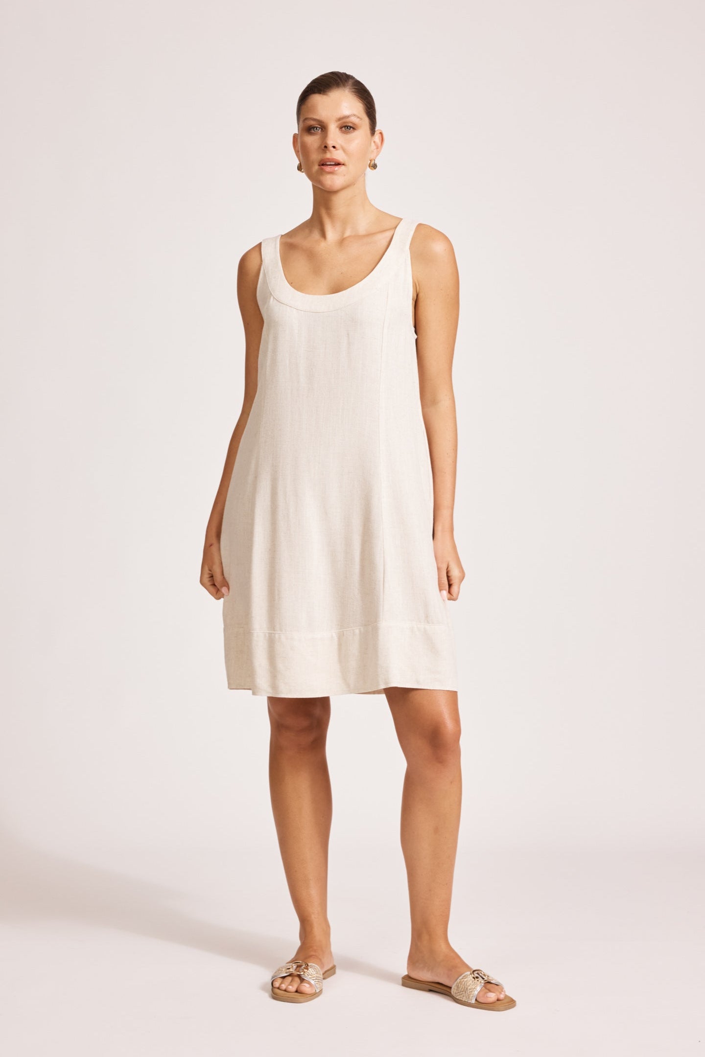 Alesia Tank Dress - Tusk