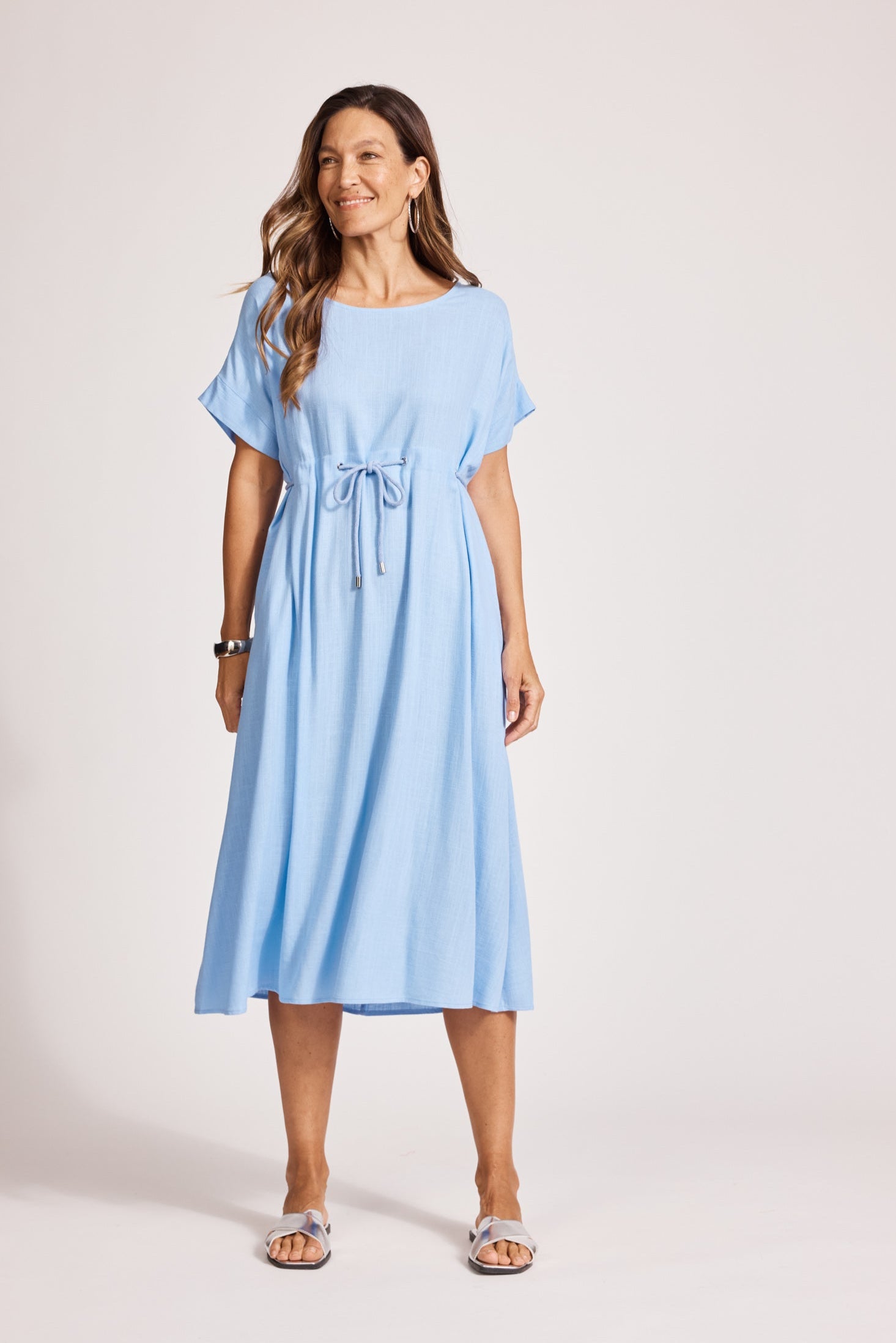 Alesia Rope Tie Dress - Belize