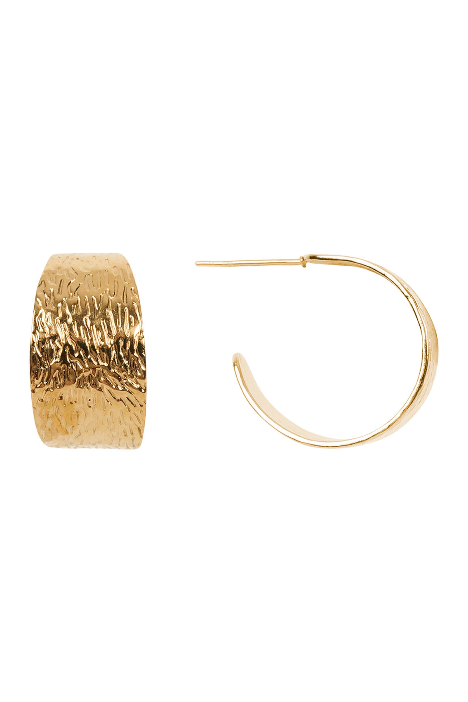 Artemis Art Earring - Filagree Hoop