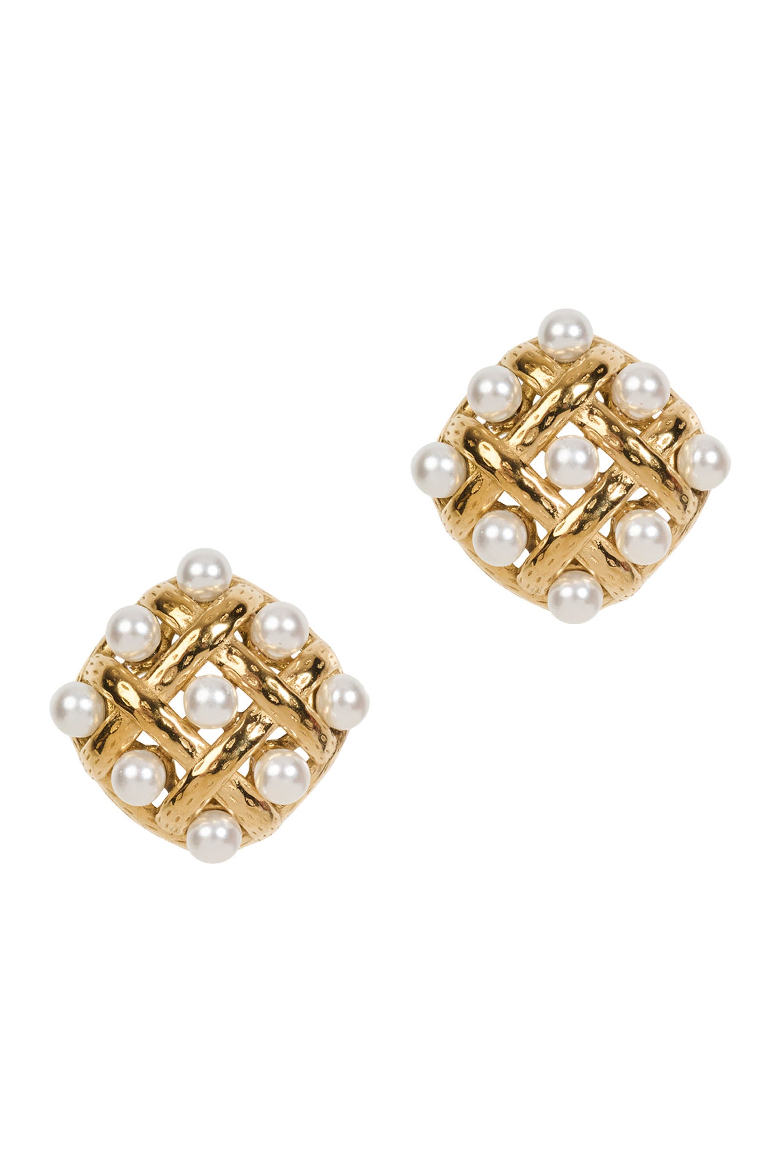 Alegria Vintage Earring - Pearl Cluster