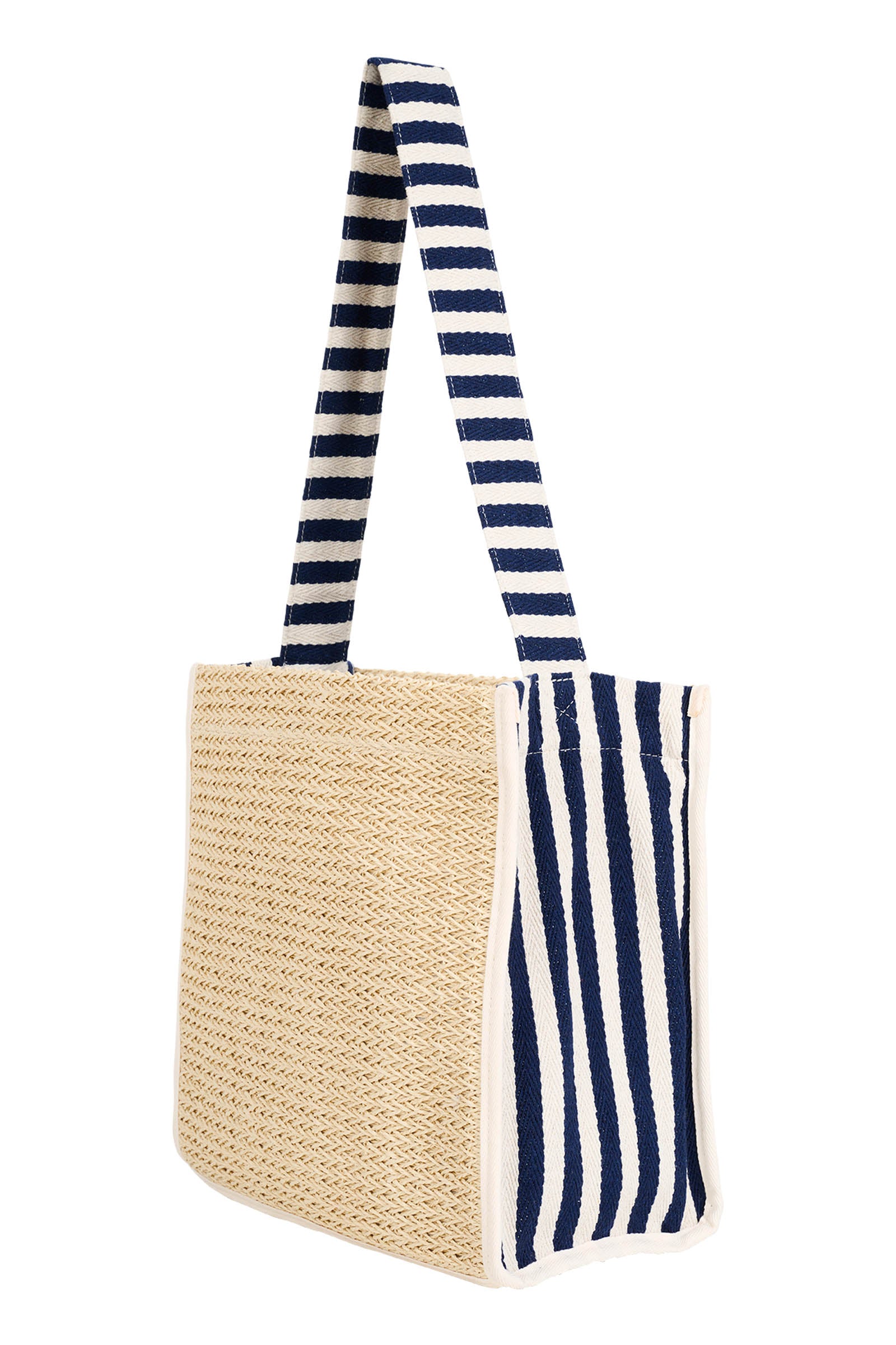 Artemis Shopper Bag - Indigo Stripe