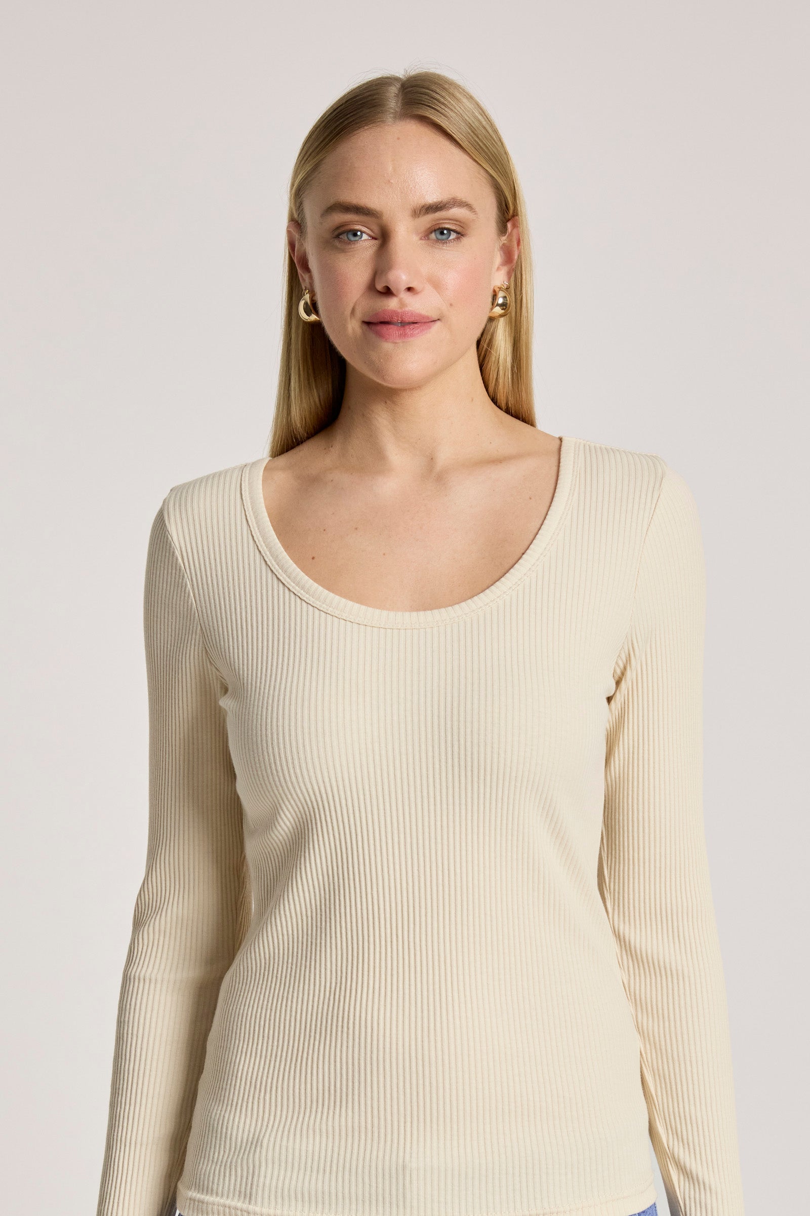 Plage Long Sleeve Tshirt - Dune