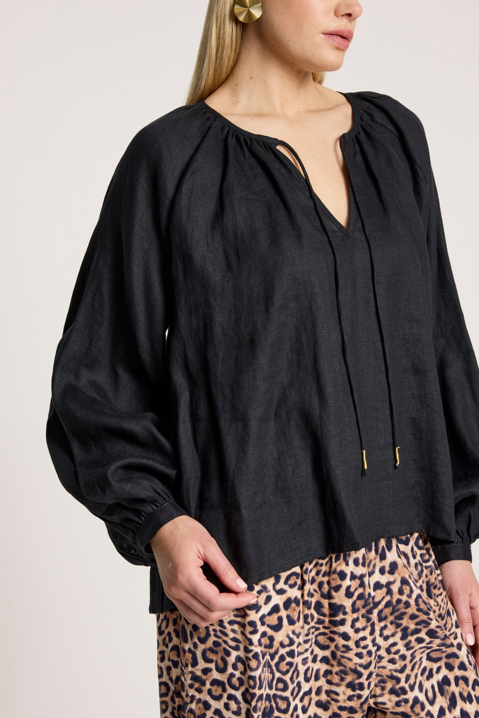Bajau Blouse - Black