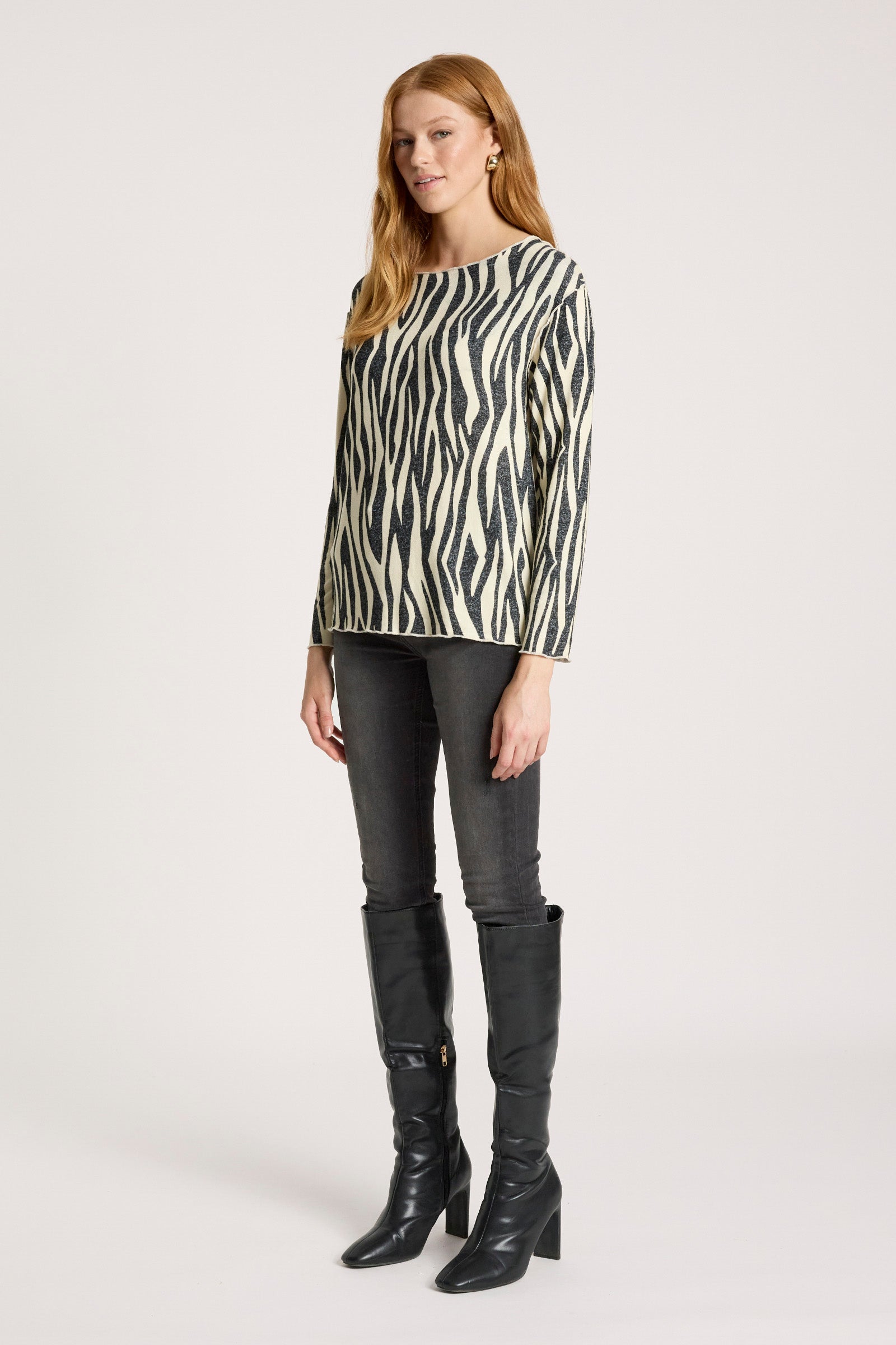 Aria Long Sleeve Top - Savanna