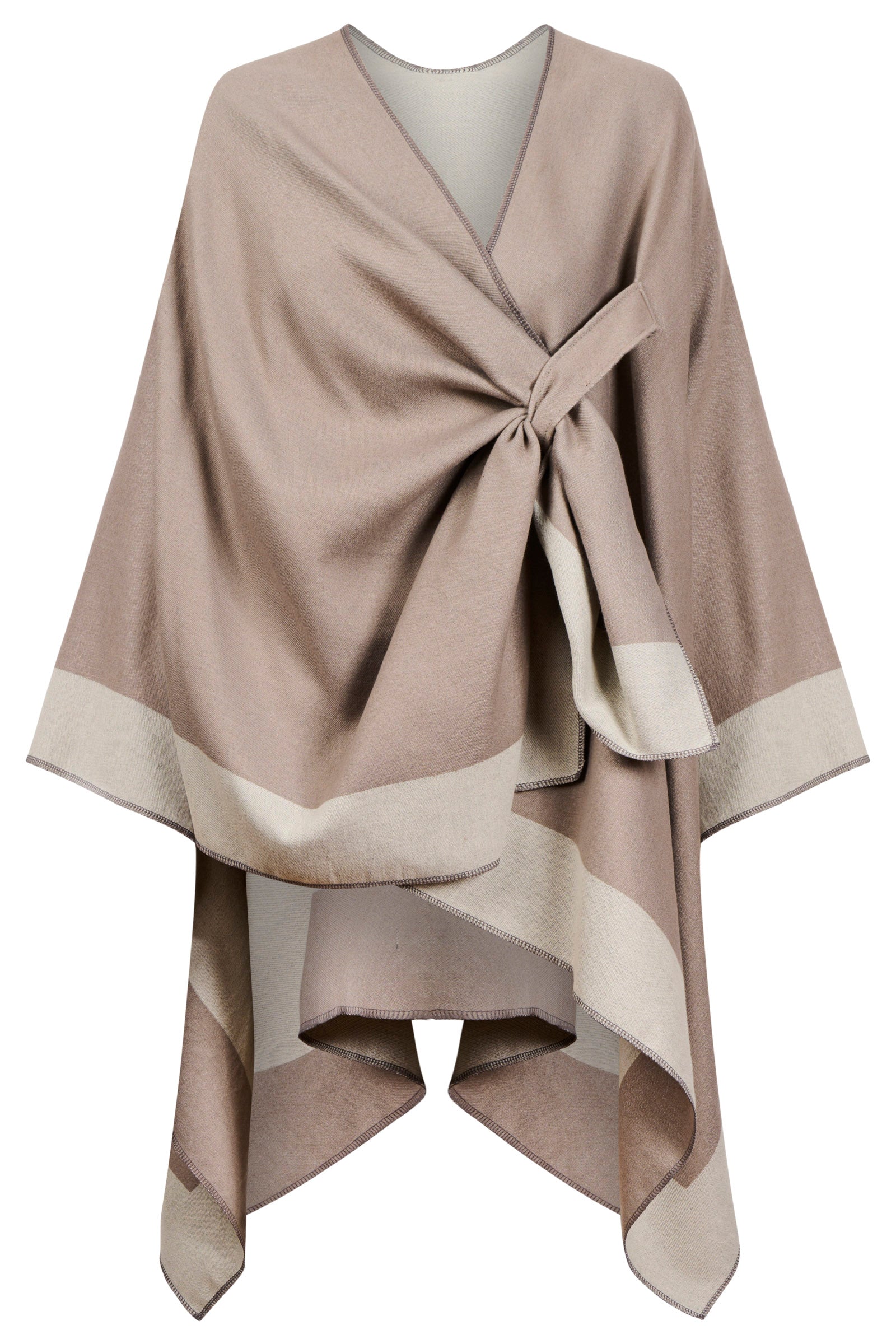 Ayla Cape - Dune/Bisque