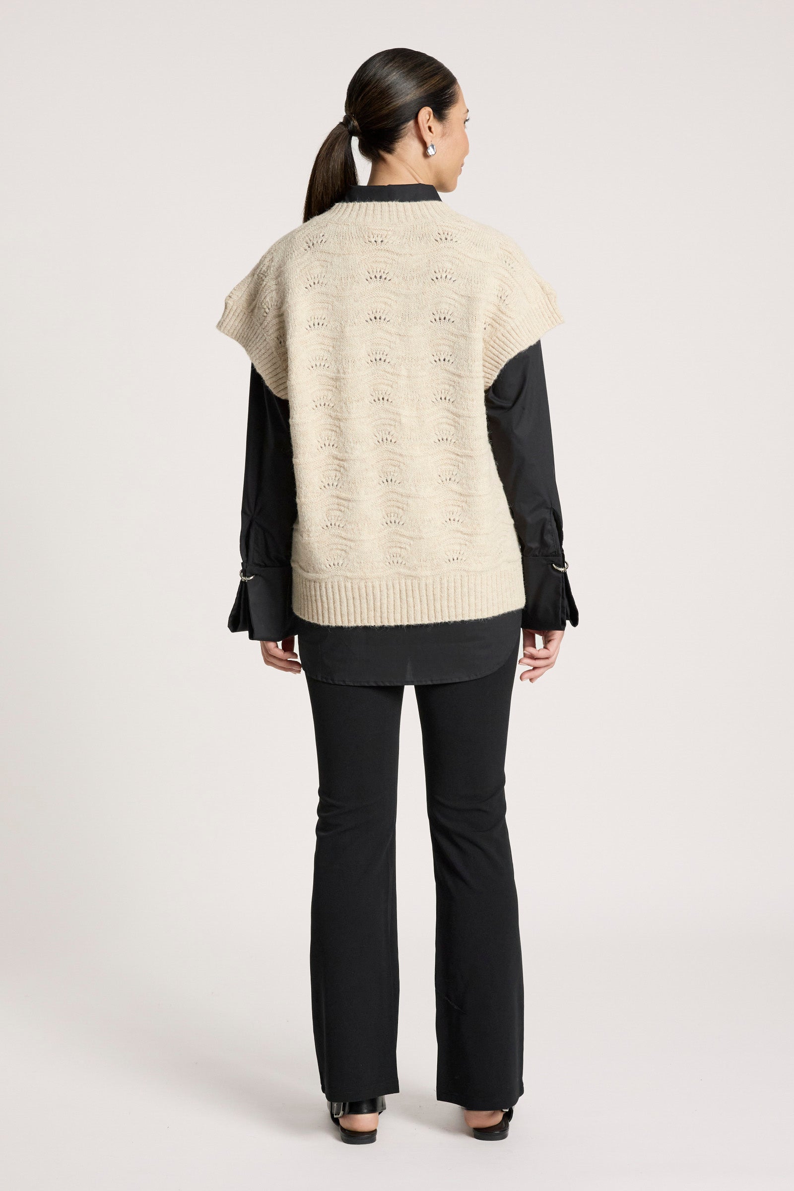 Orin Knit Vest - Dune