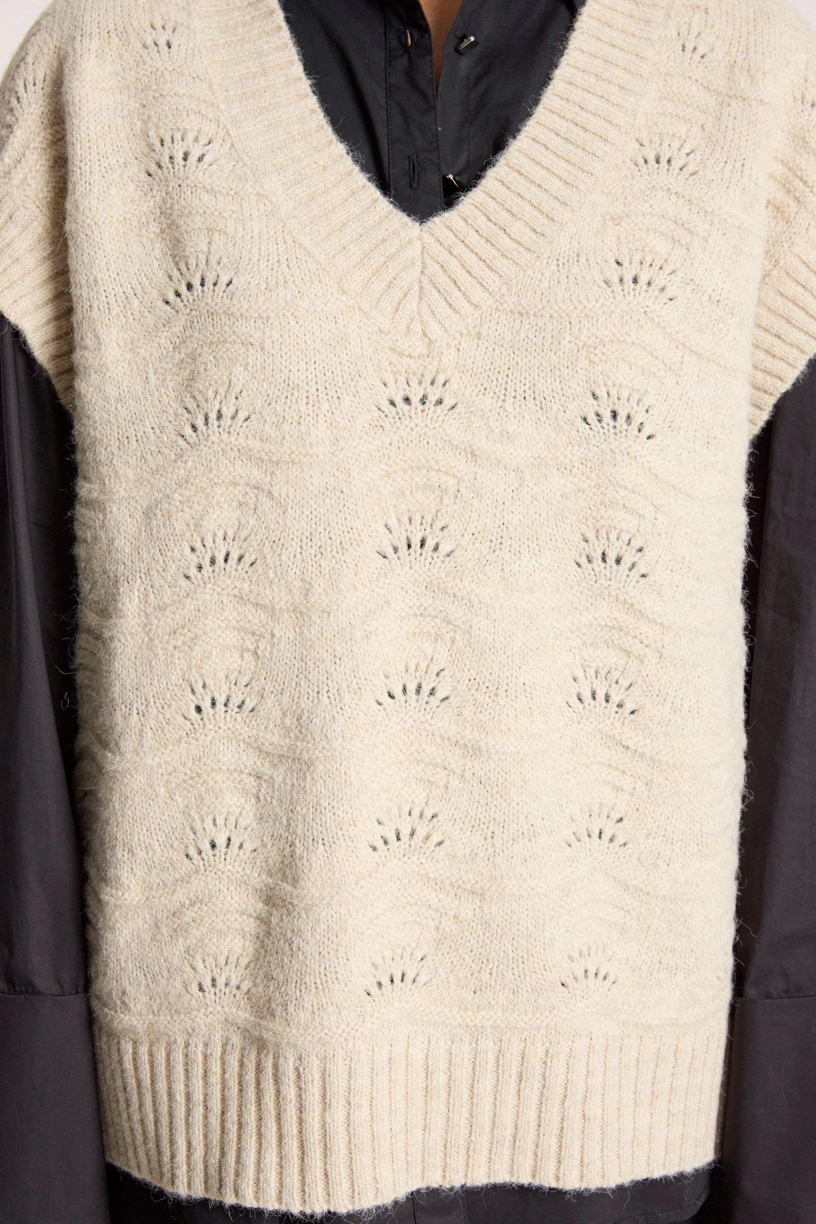 Orin Knit Vest - Dune