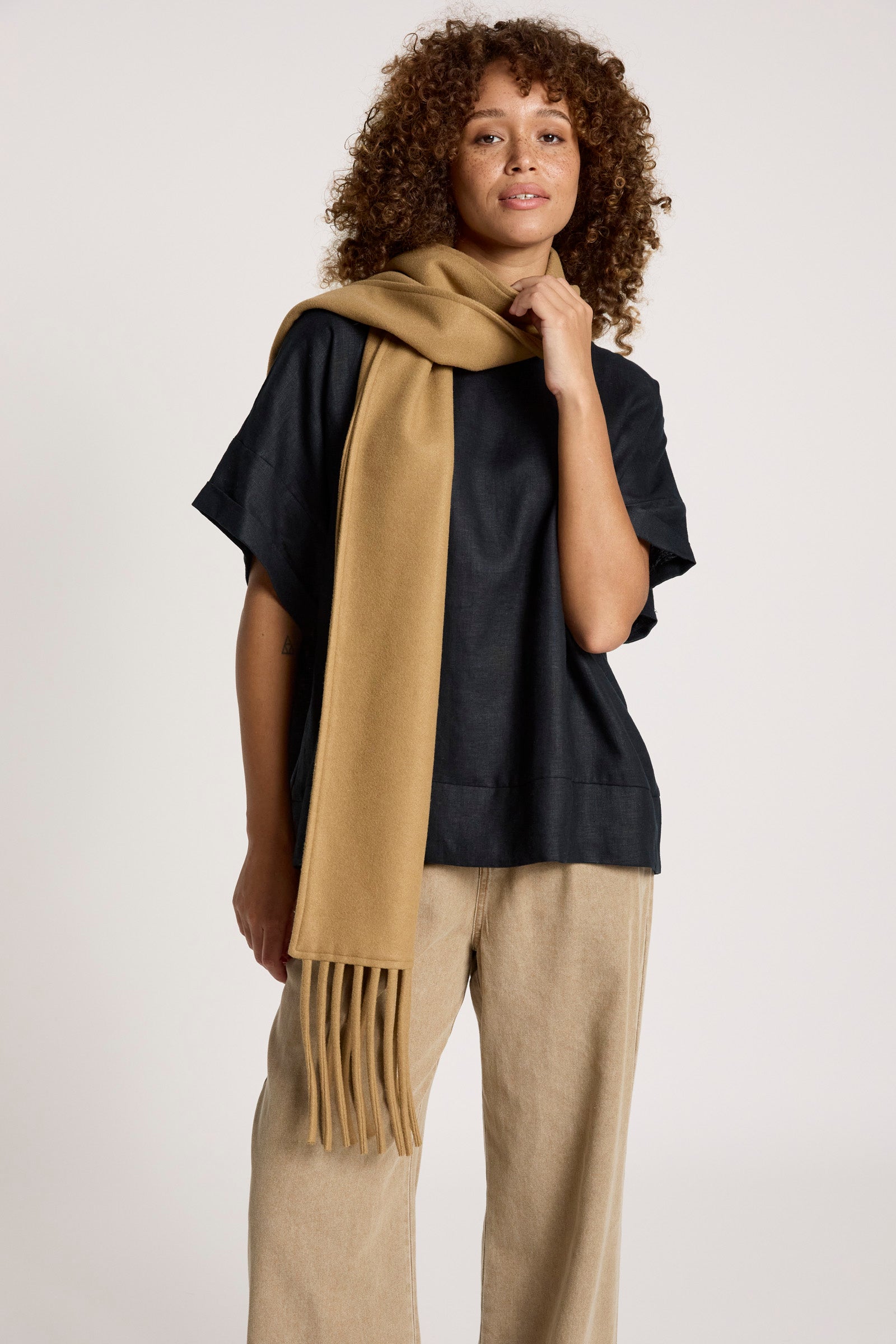 Sable Scarf - Mocha