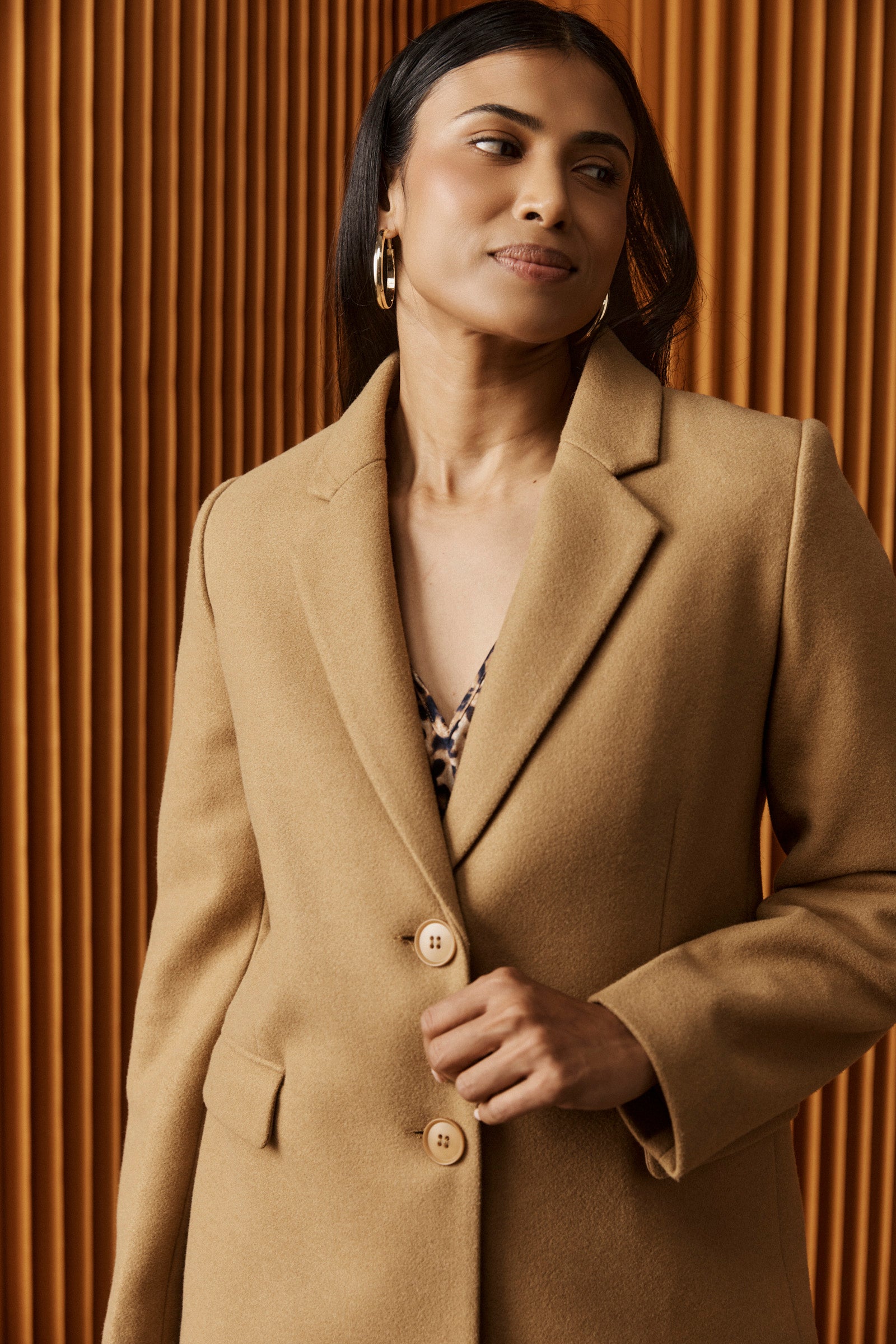 Rumi Hoop Earring - Gold