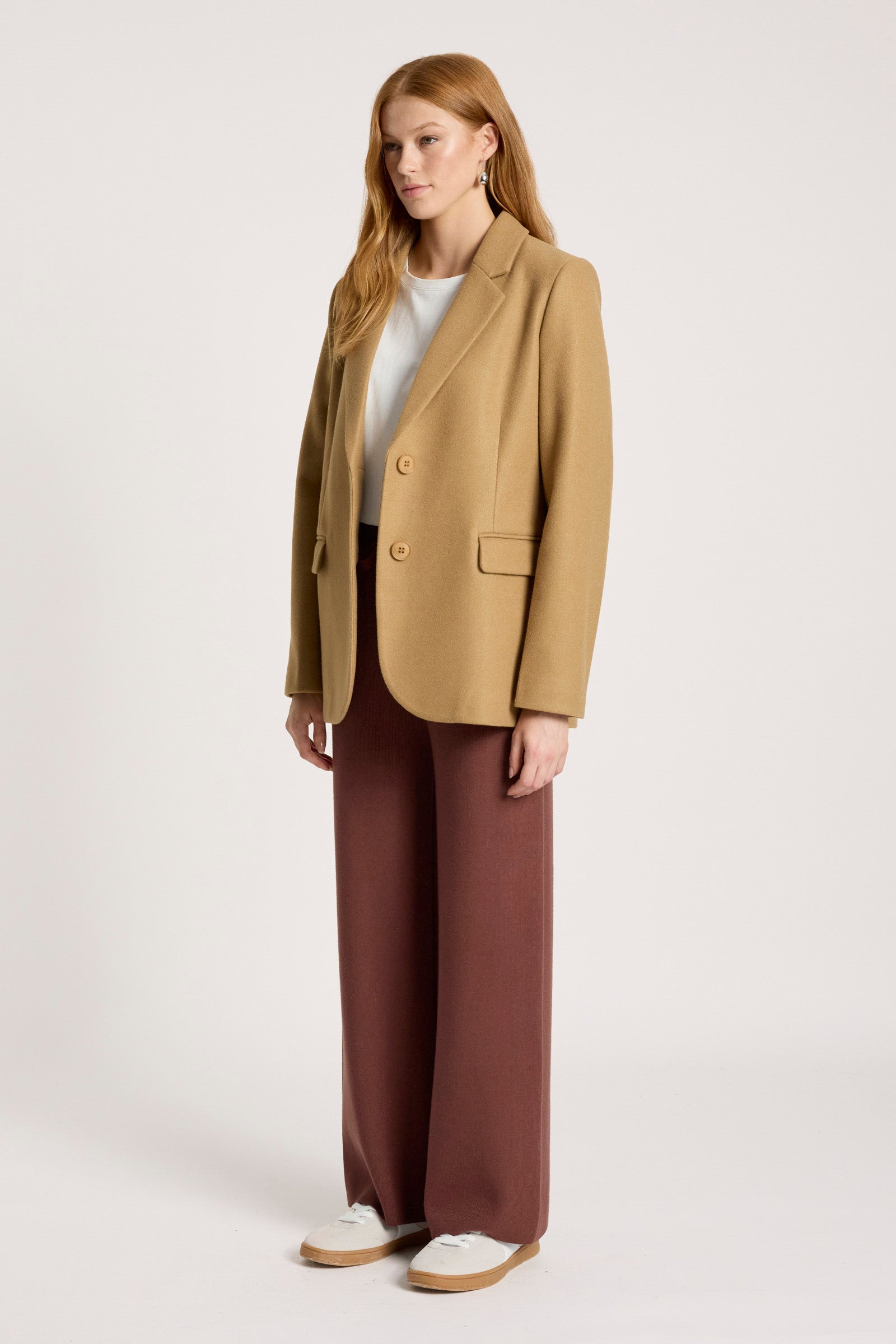 Sable Blazer - Mocha