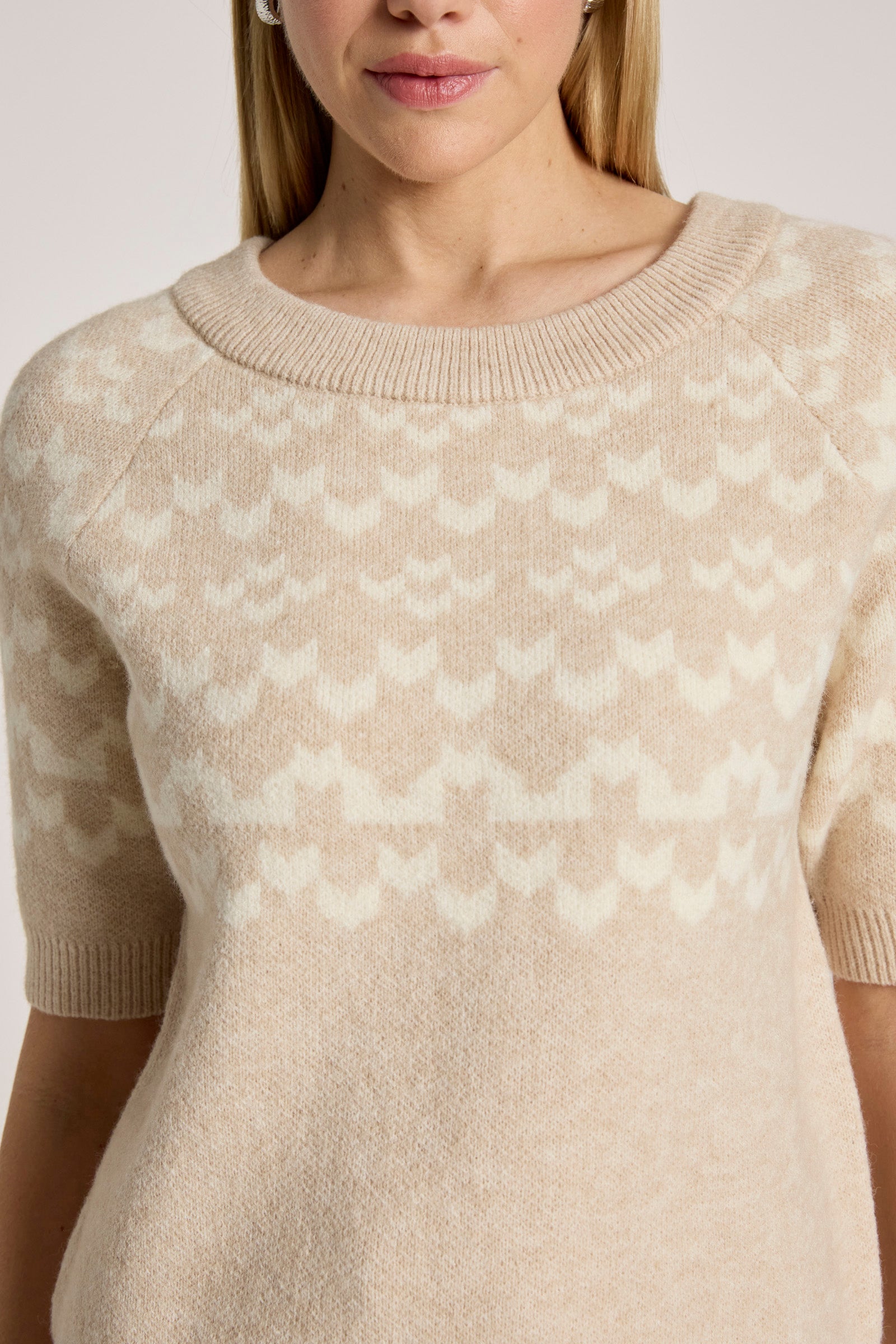 Maasai Knit Top - Dune/Bisque