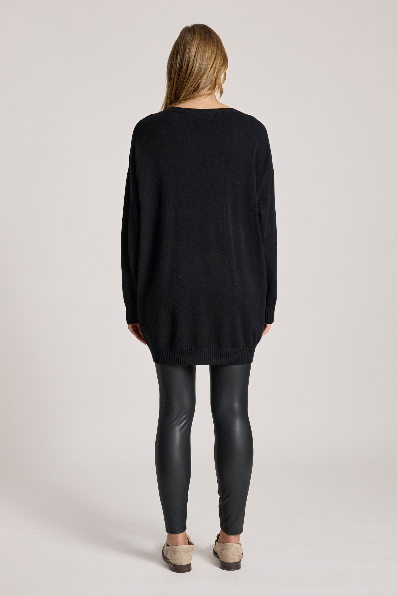Samira Relaxed Knit - Black