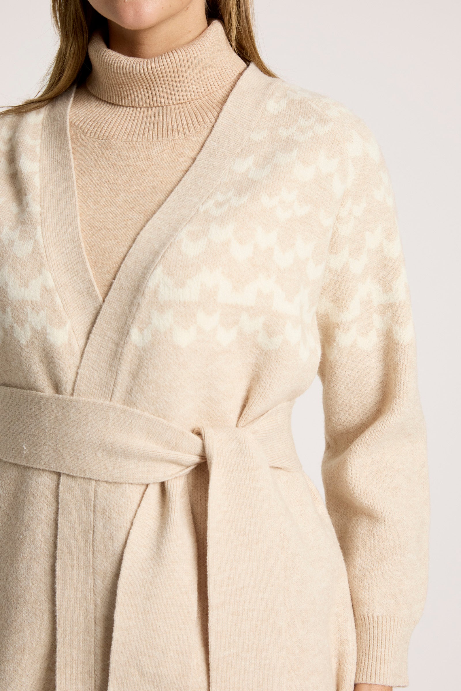 Maasai Cardigan - Dune/Bisque