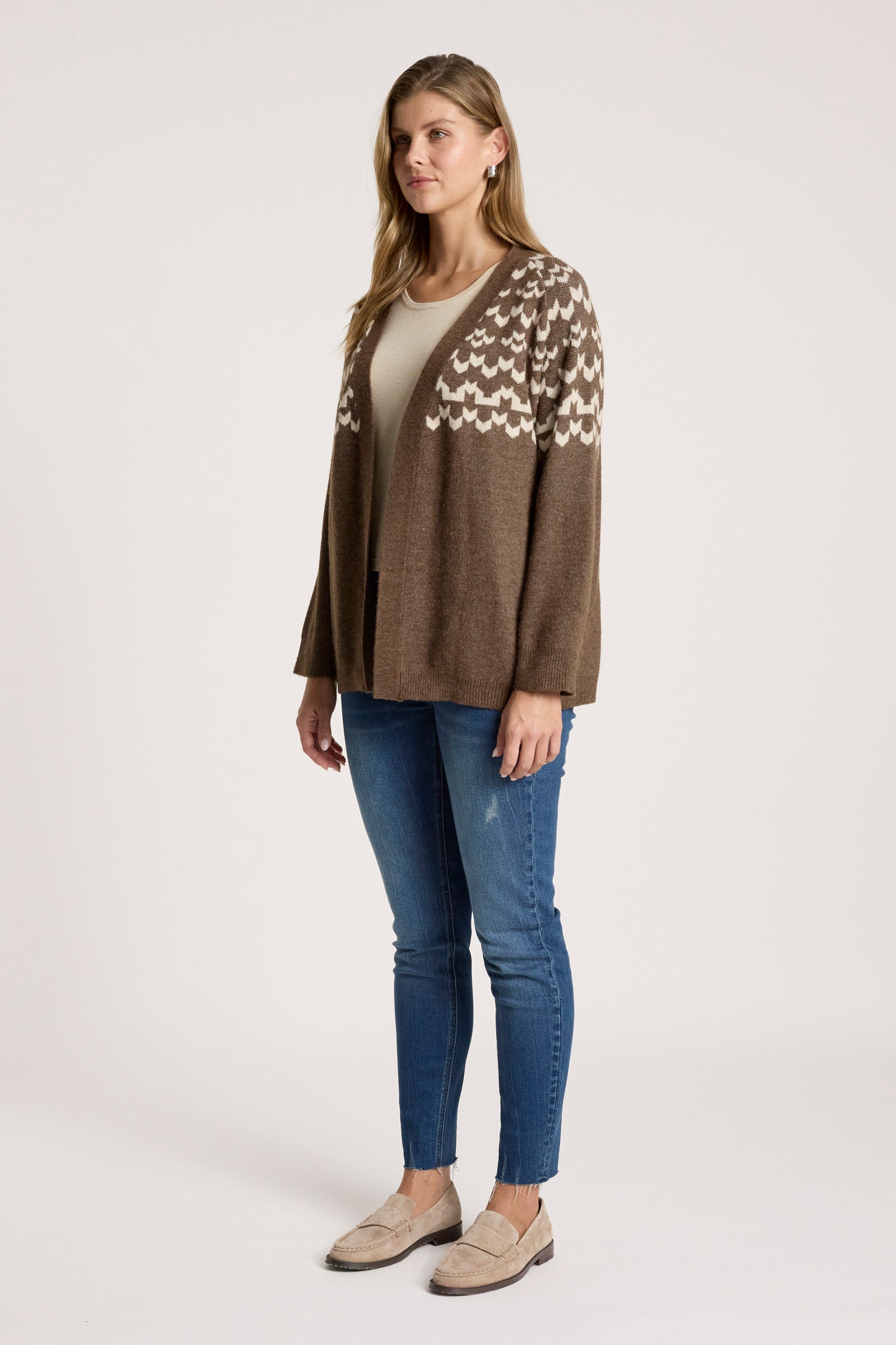 Maasai Cardigan - Cocoa/Dune