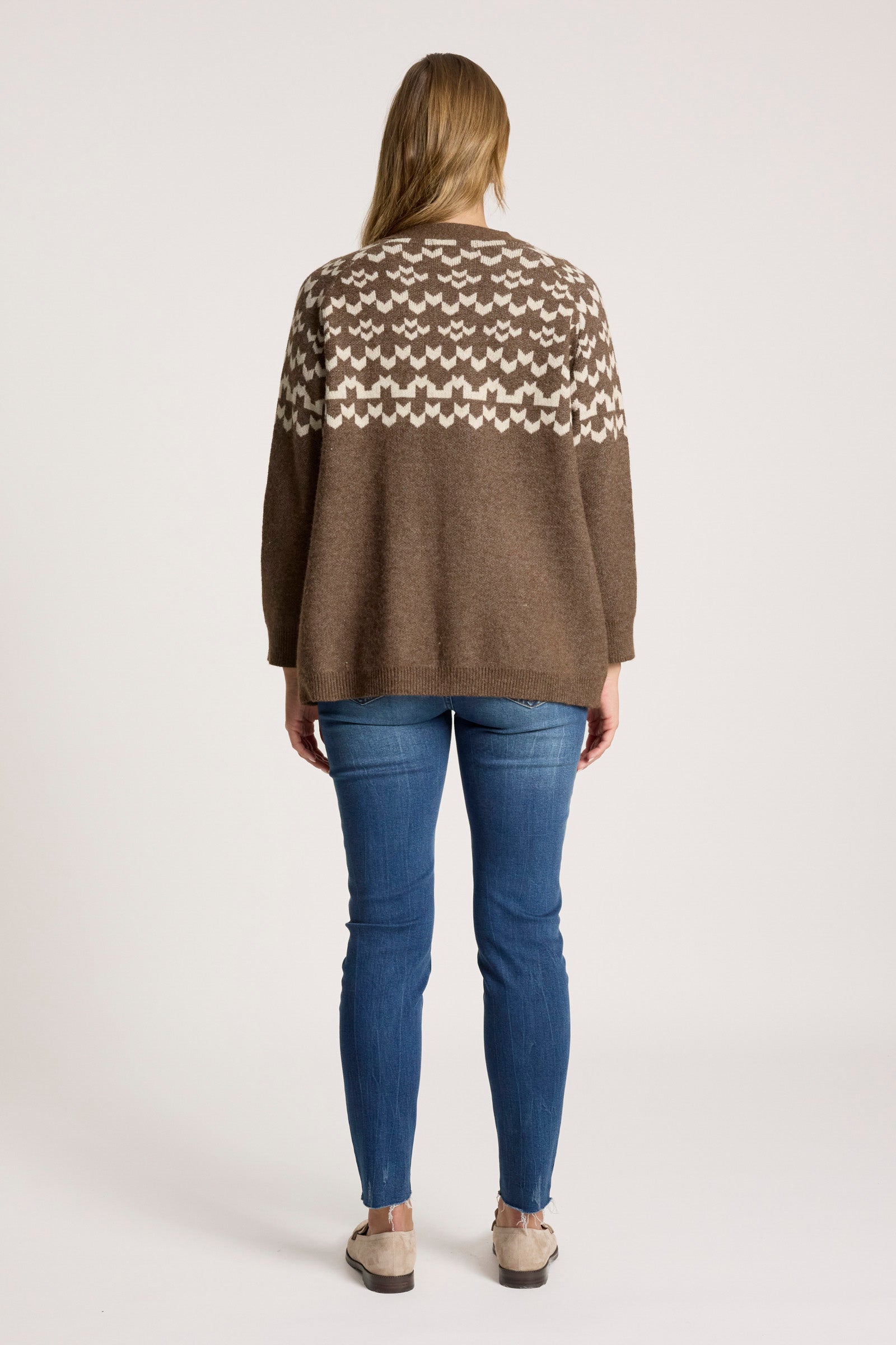 Maasai Cardigan - Cocoa/Dune