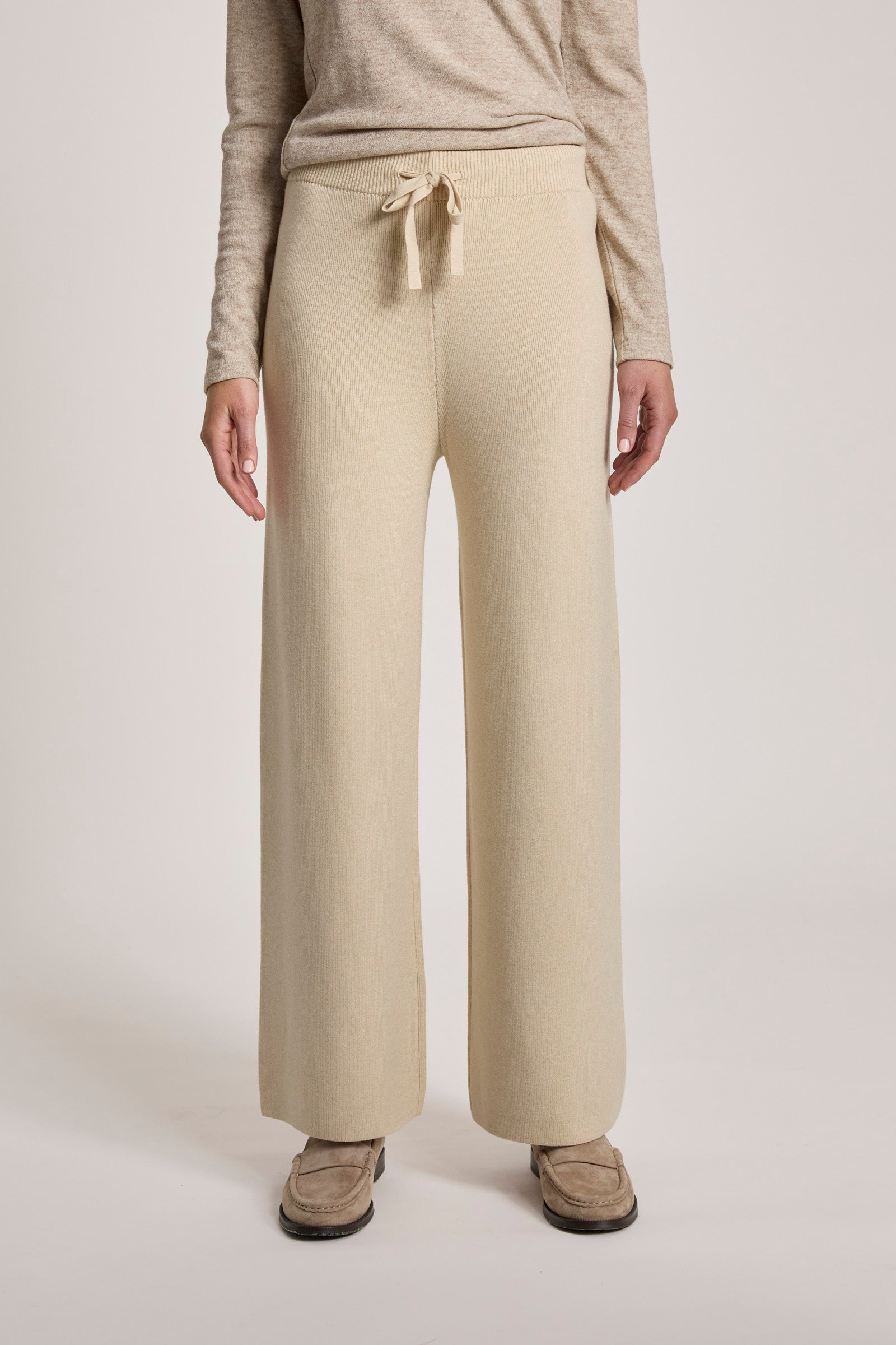Samira Knit Pant - Bisque