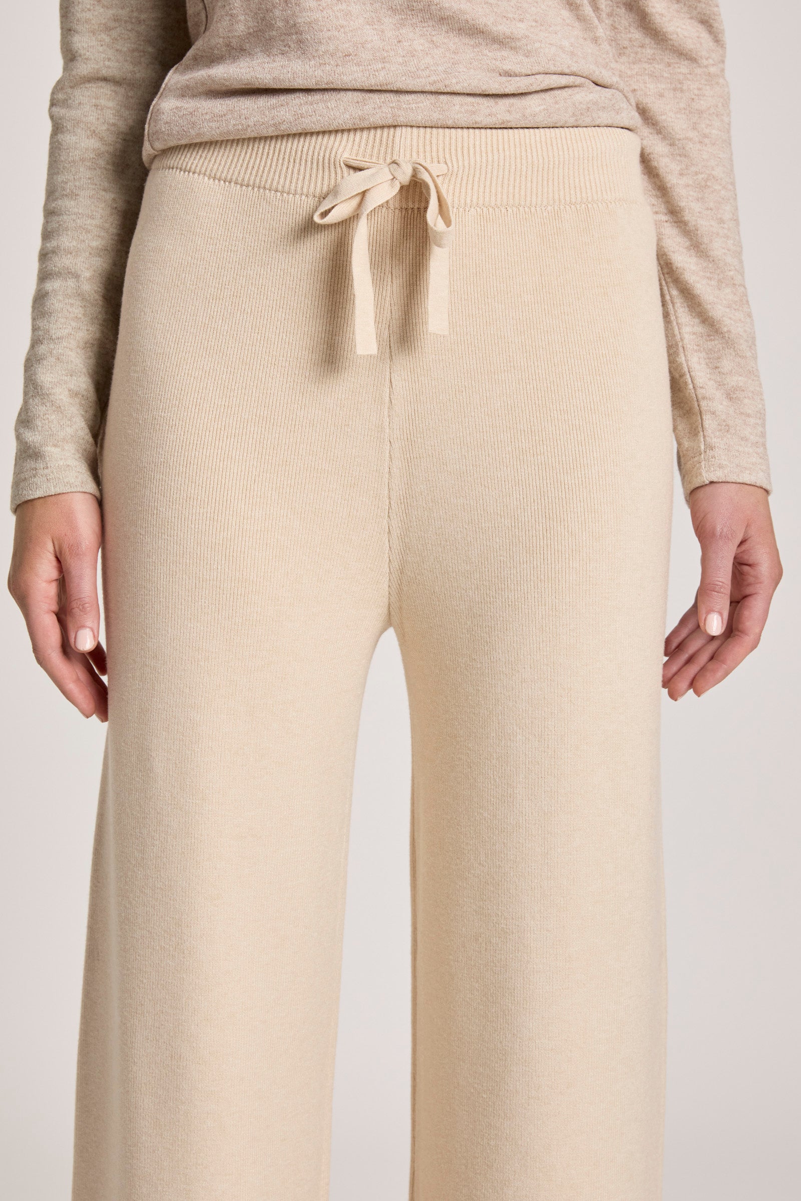 Samira Knit Pant - Bisque