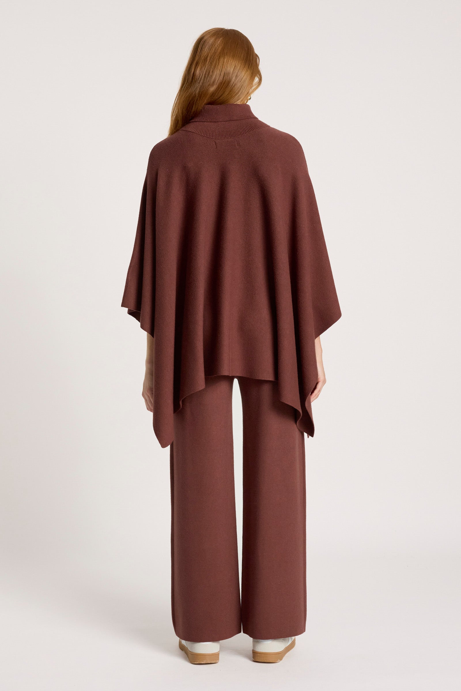 Samira Poncho - Mahogany