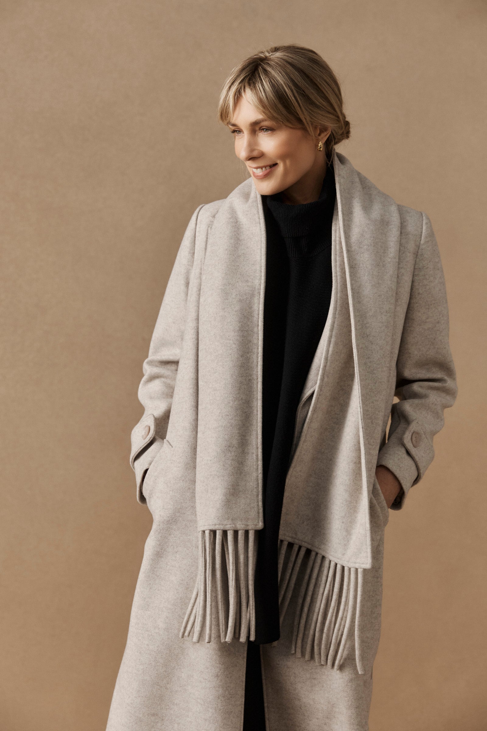 Sable Scarf - Bisque