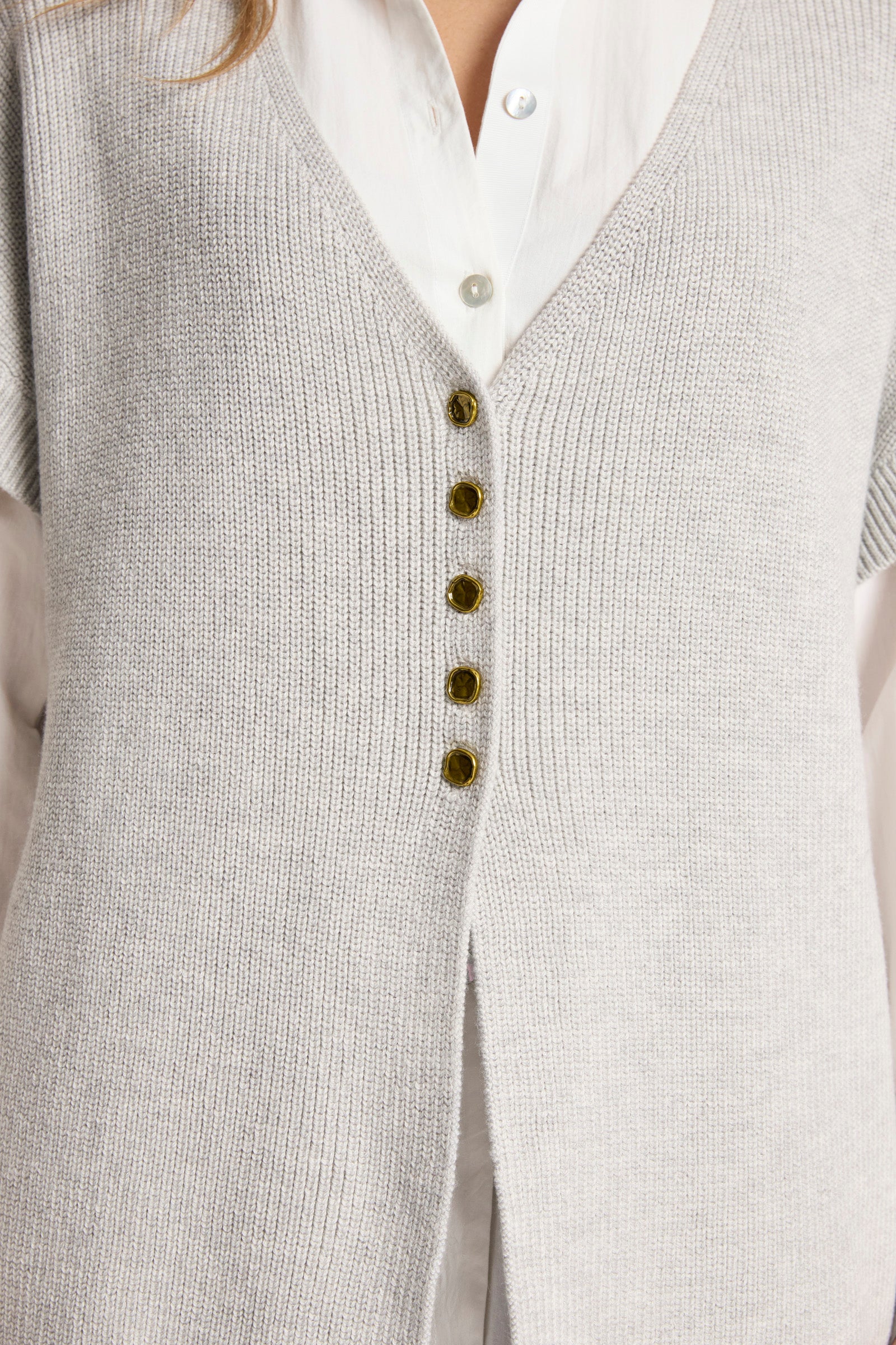 Berber Vest Cardigan - Marle