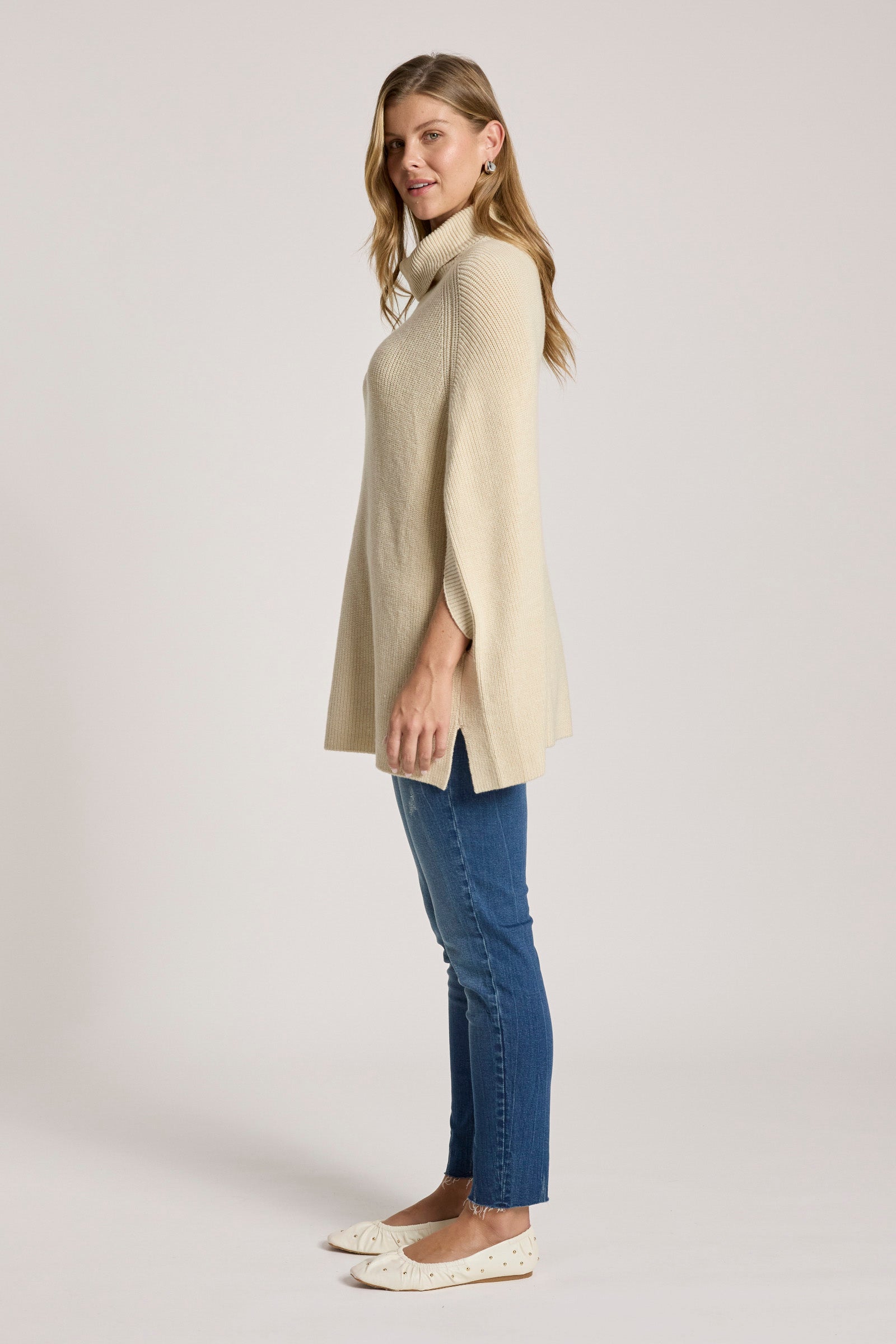 Berber Poncho - Dune