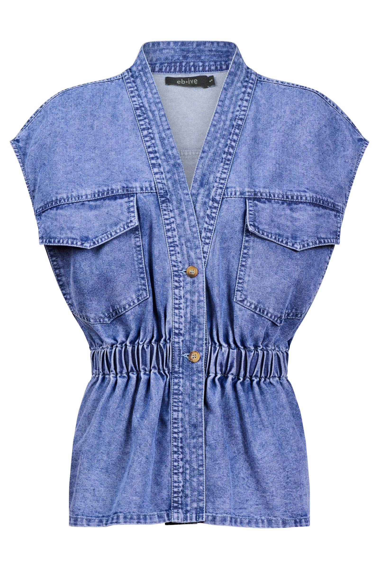 Bodhi Denim Vest - Denim