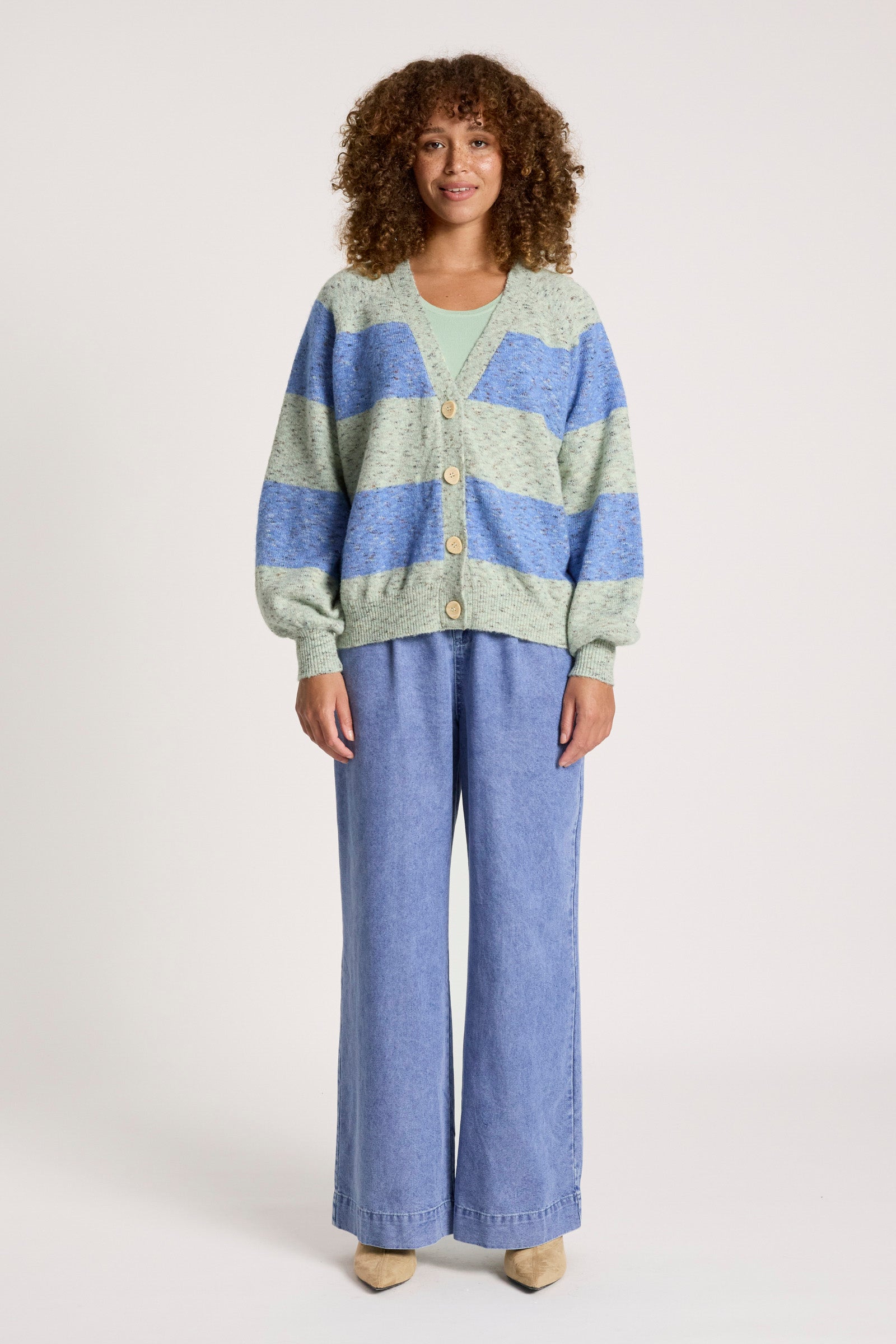 Zarda Cardigan - Sage/Lake