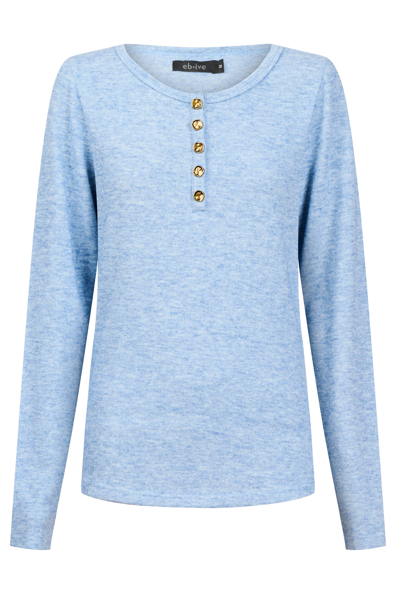 Rumi Long Sleeve Top - Lake