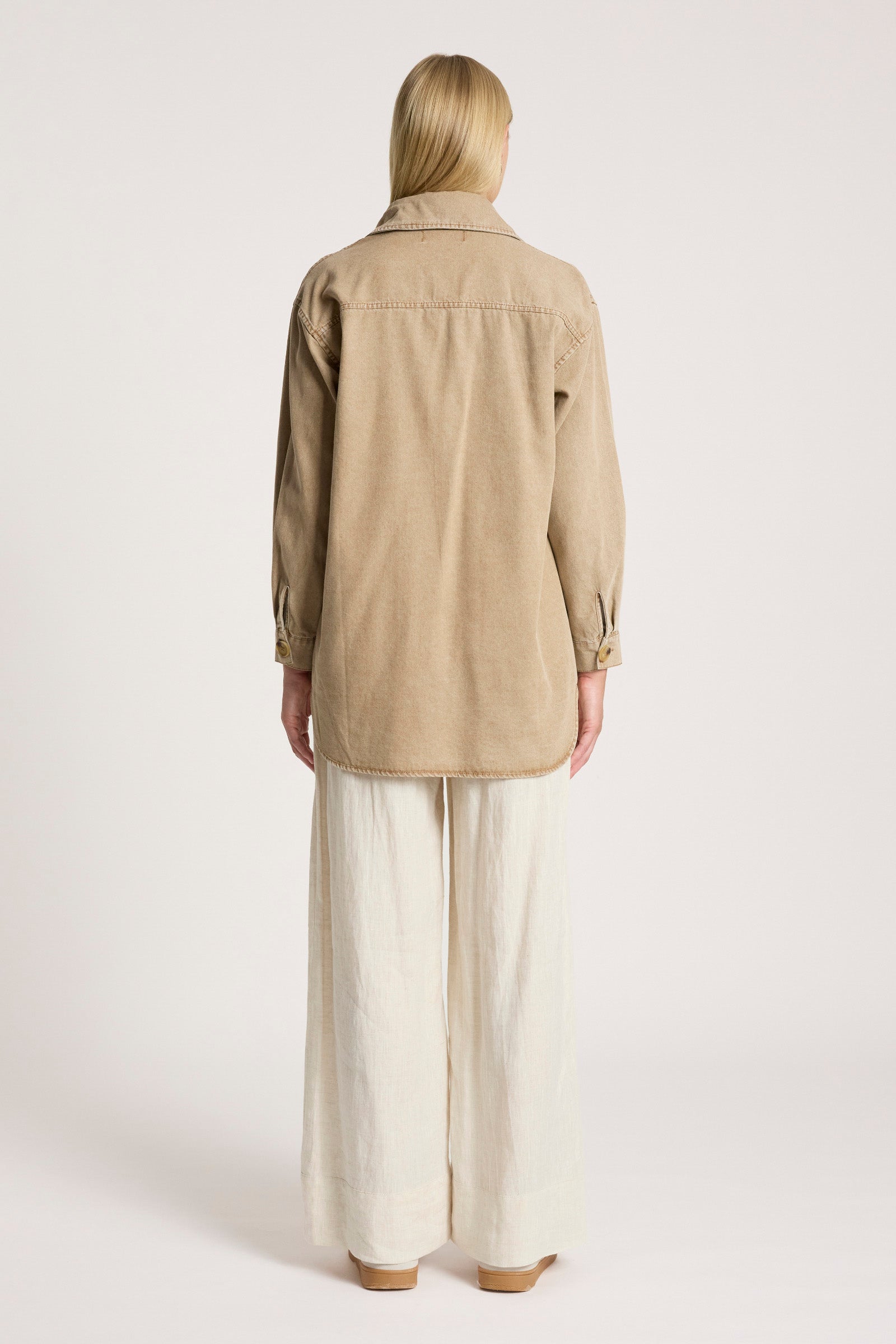 Bodhi Denim Jacket - Fawn