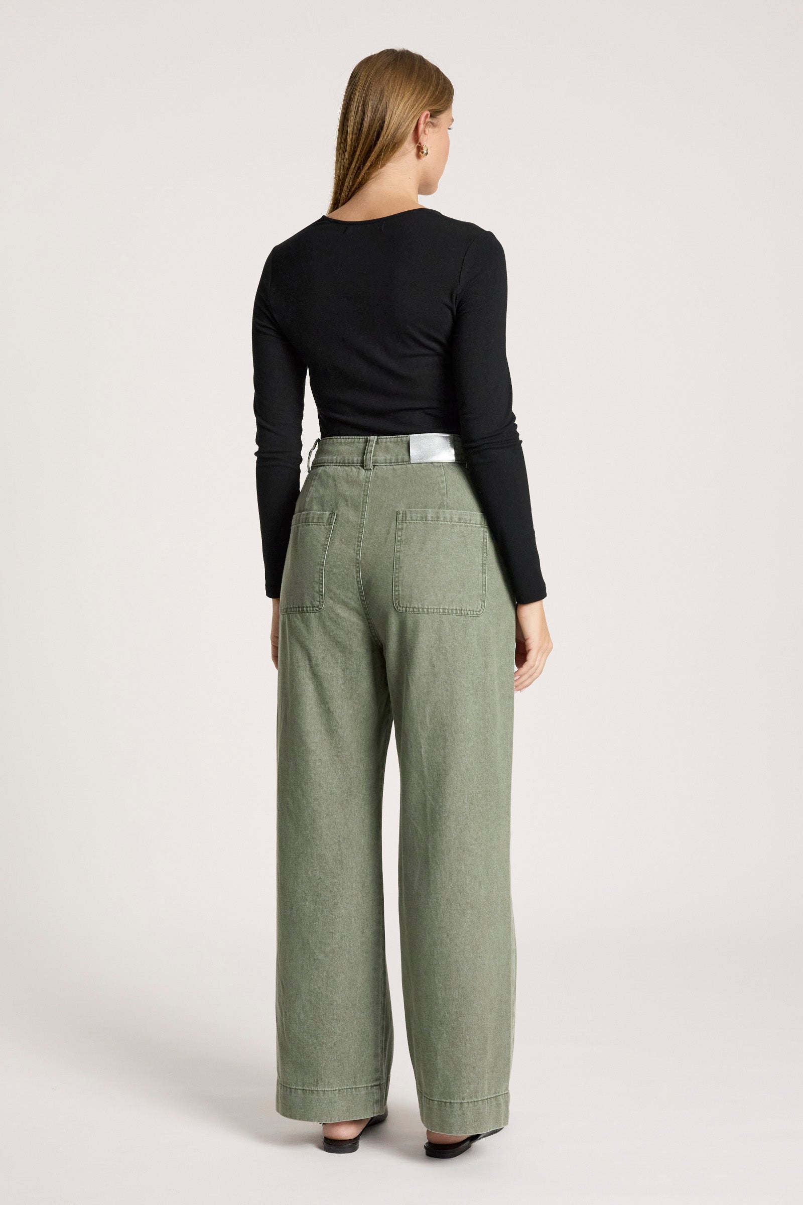 Bodhi Denim Pant - Olive