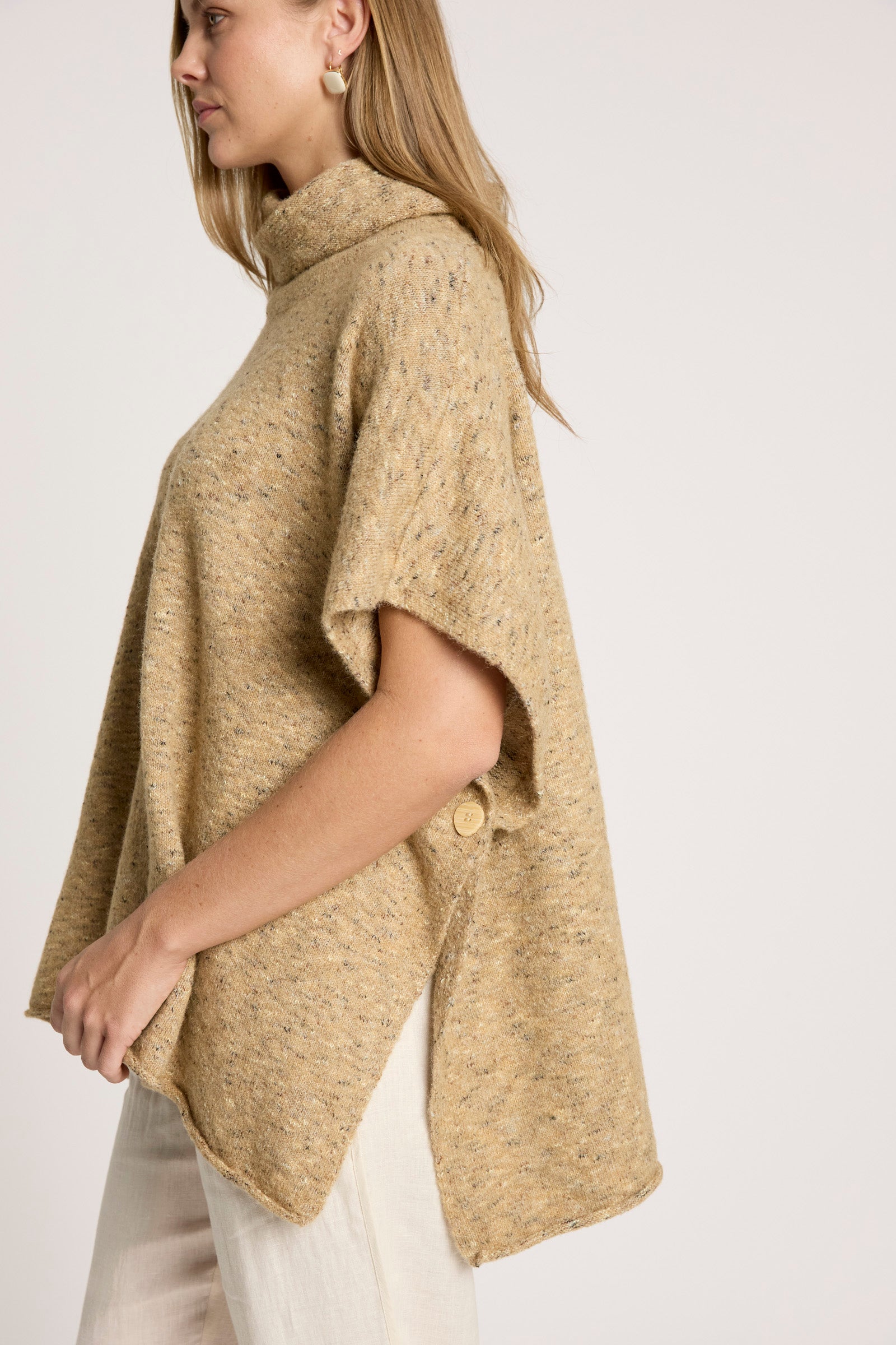 Zarda Poncho - Mocha