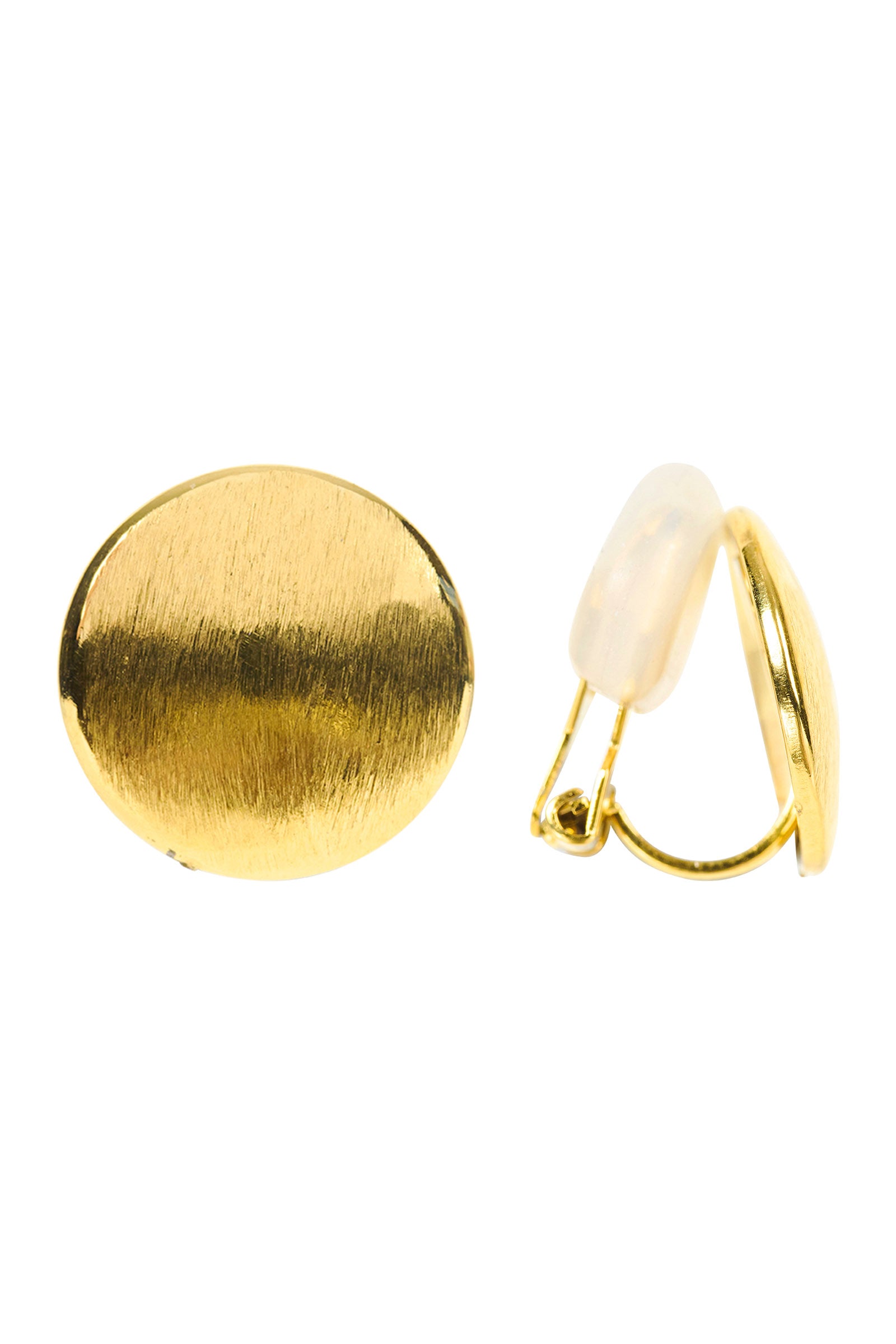 Heritage Clip On Earring - Gold Sphere