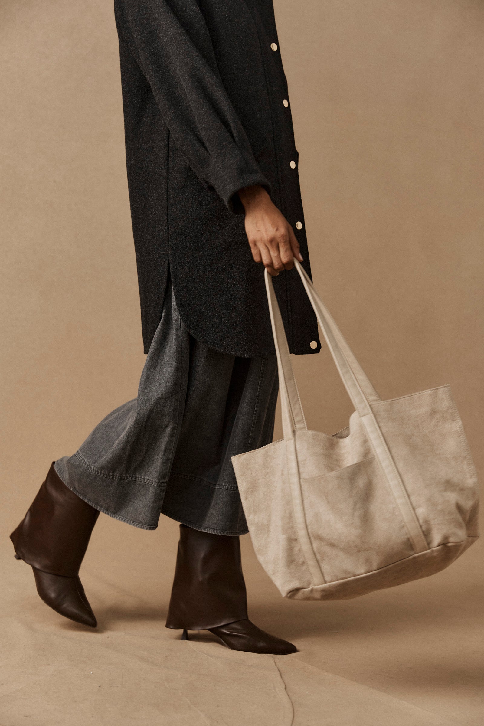 Sable Tote - Stone