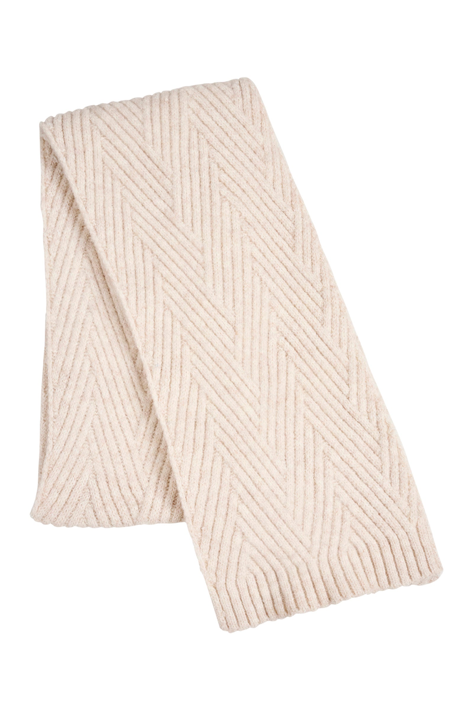 Sable Knit Scarf - Bisque