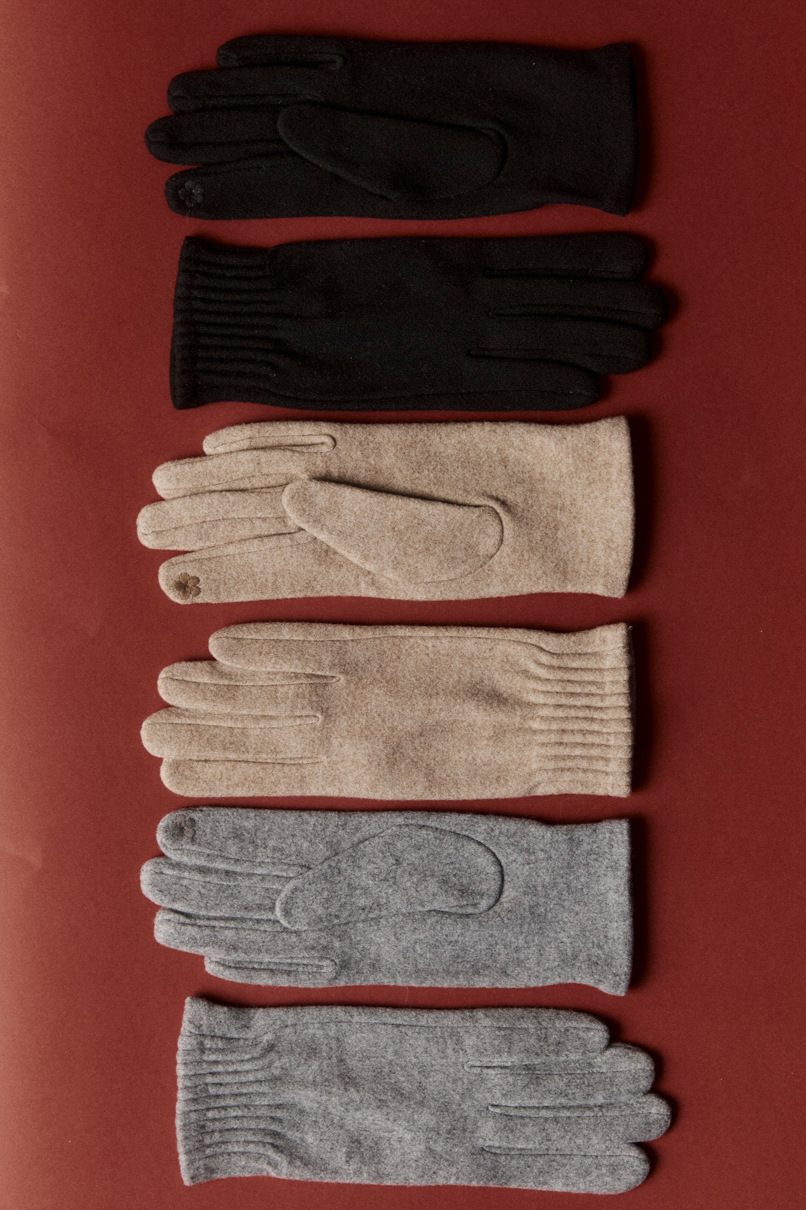 Berber Rib Glove - Marle