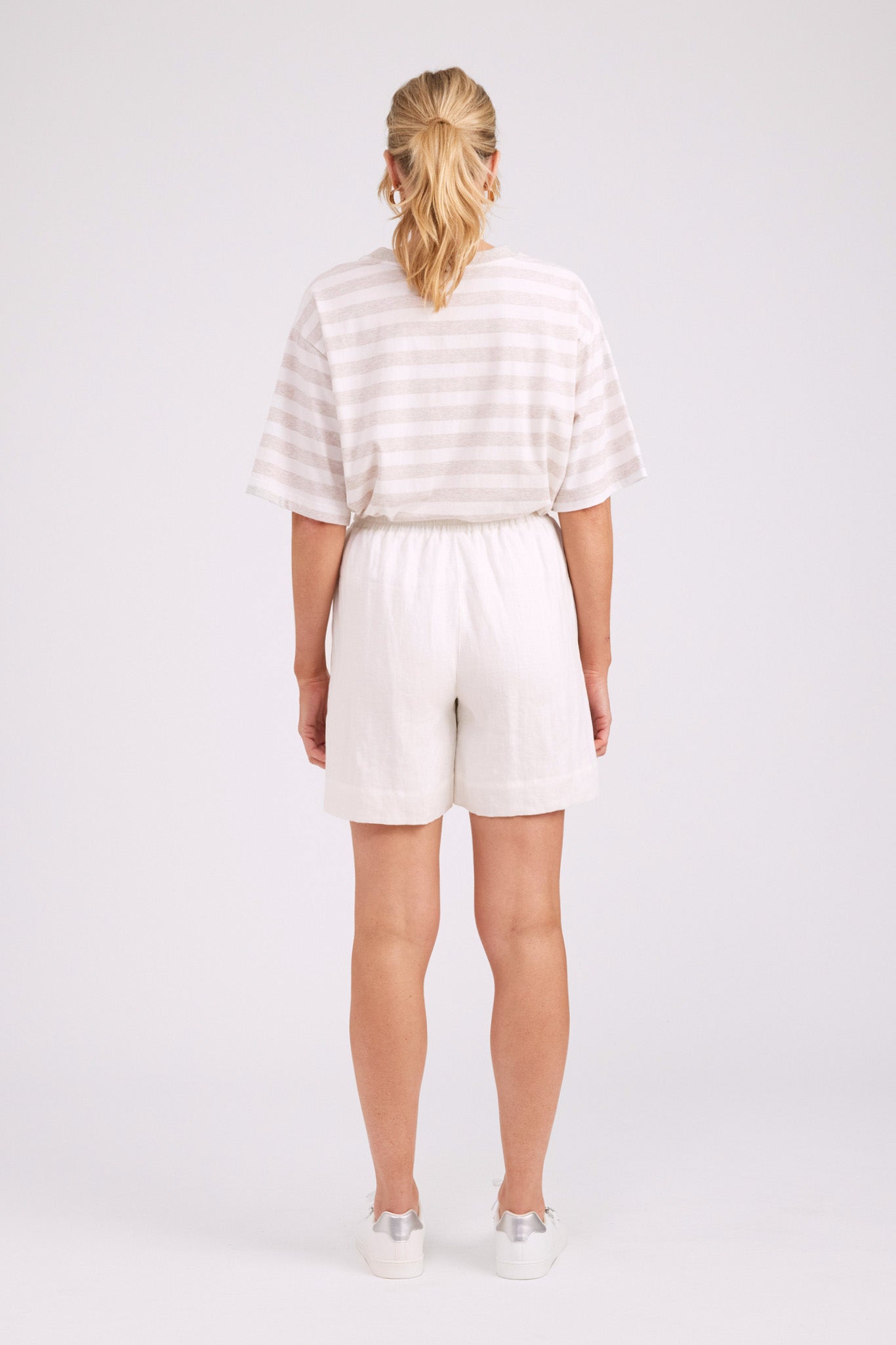 Studio Bermuda Short - White
