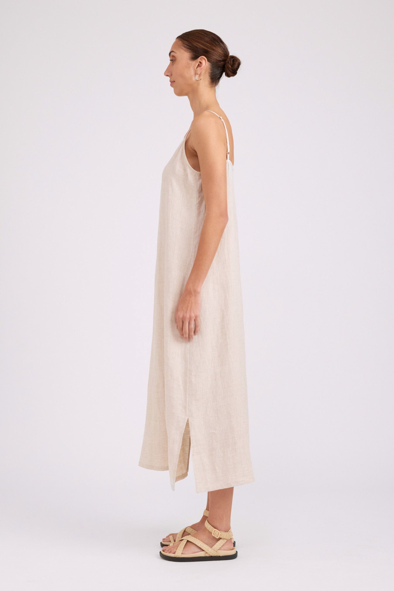 Studio Tank Maxi Dress - Tusk