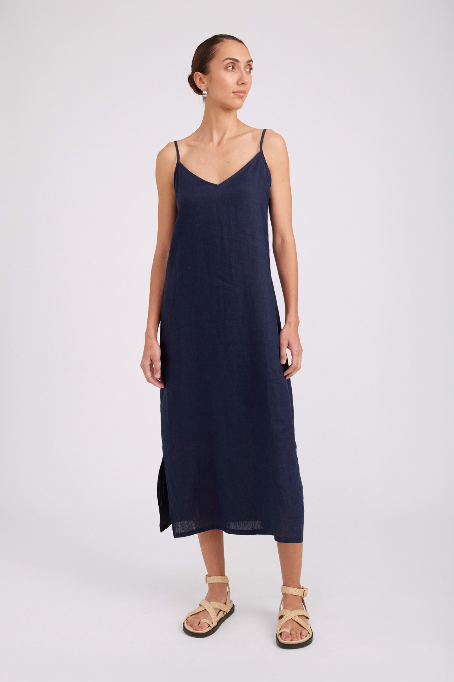 Studio Tank Maxi Dress - Navy