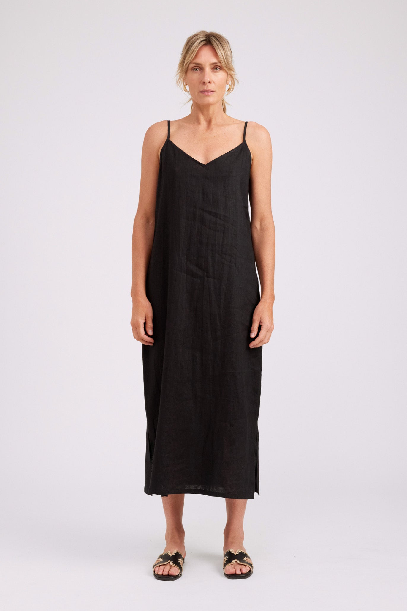 Studio Tank Maxi Dress - Black