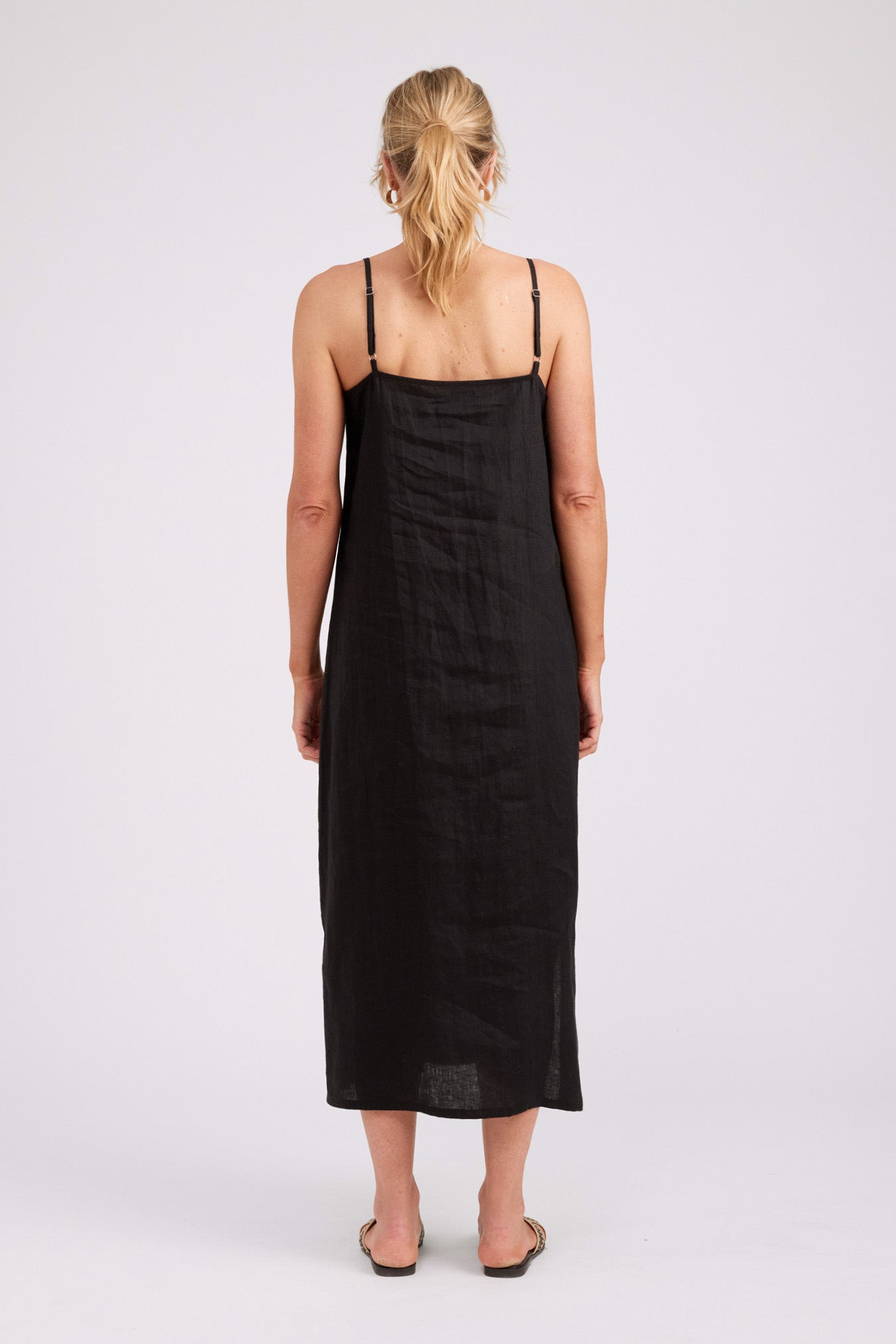 Studio Tank Maxi Dress - Black