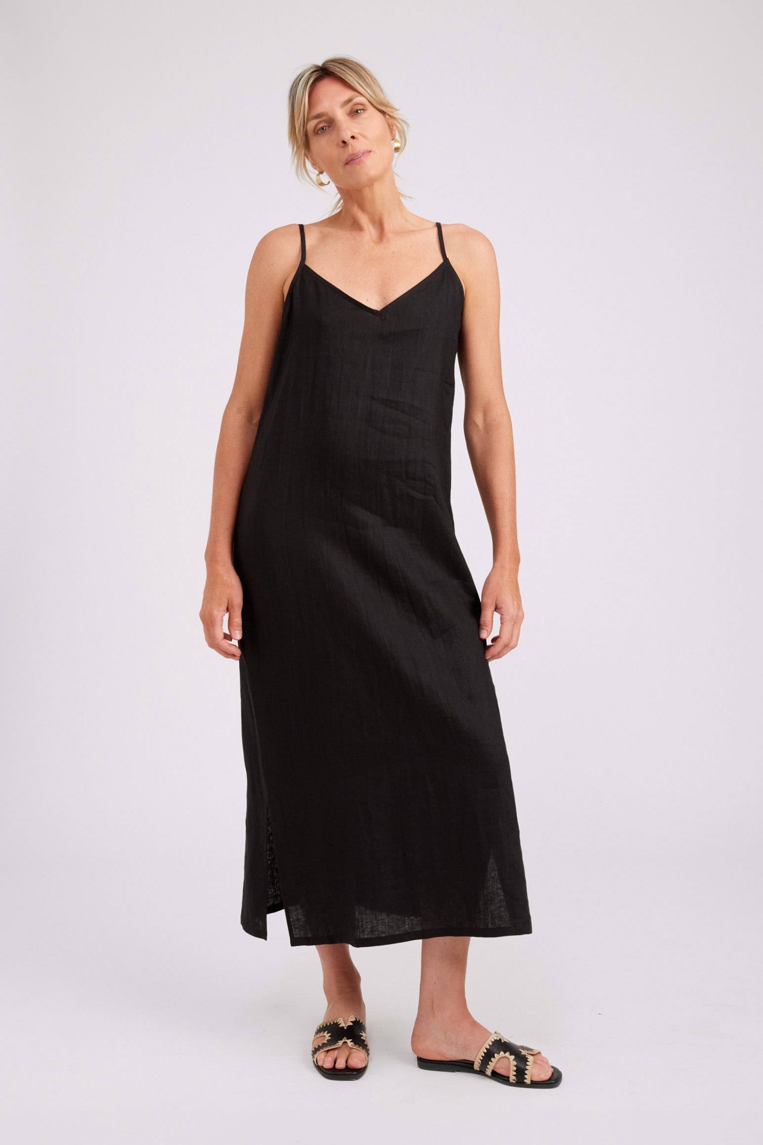 Studio Tank Maxi Dress - Black