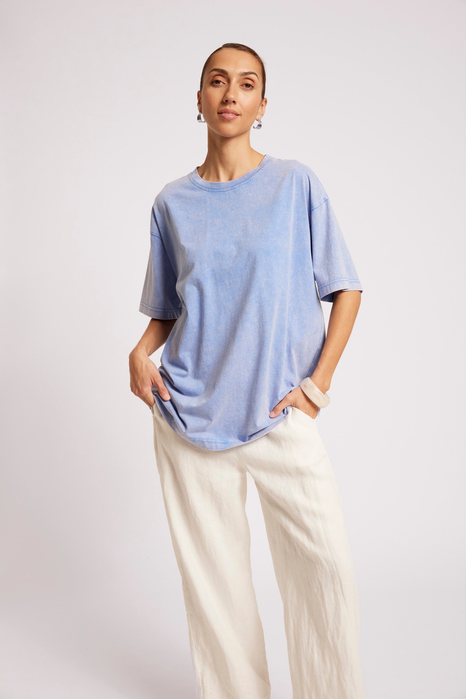 Caldera Oversize Tshirt - Marine