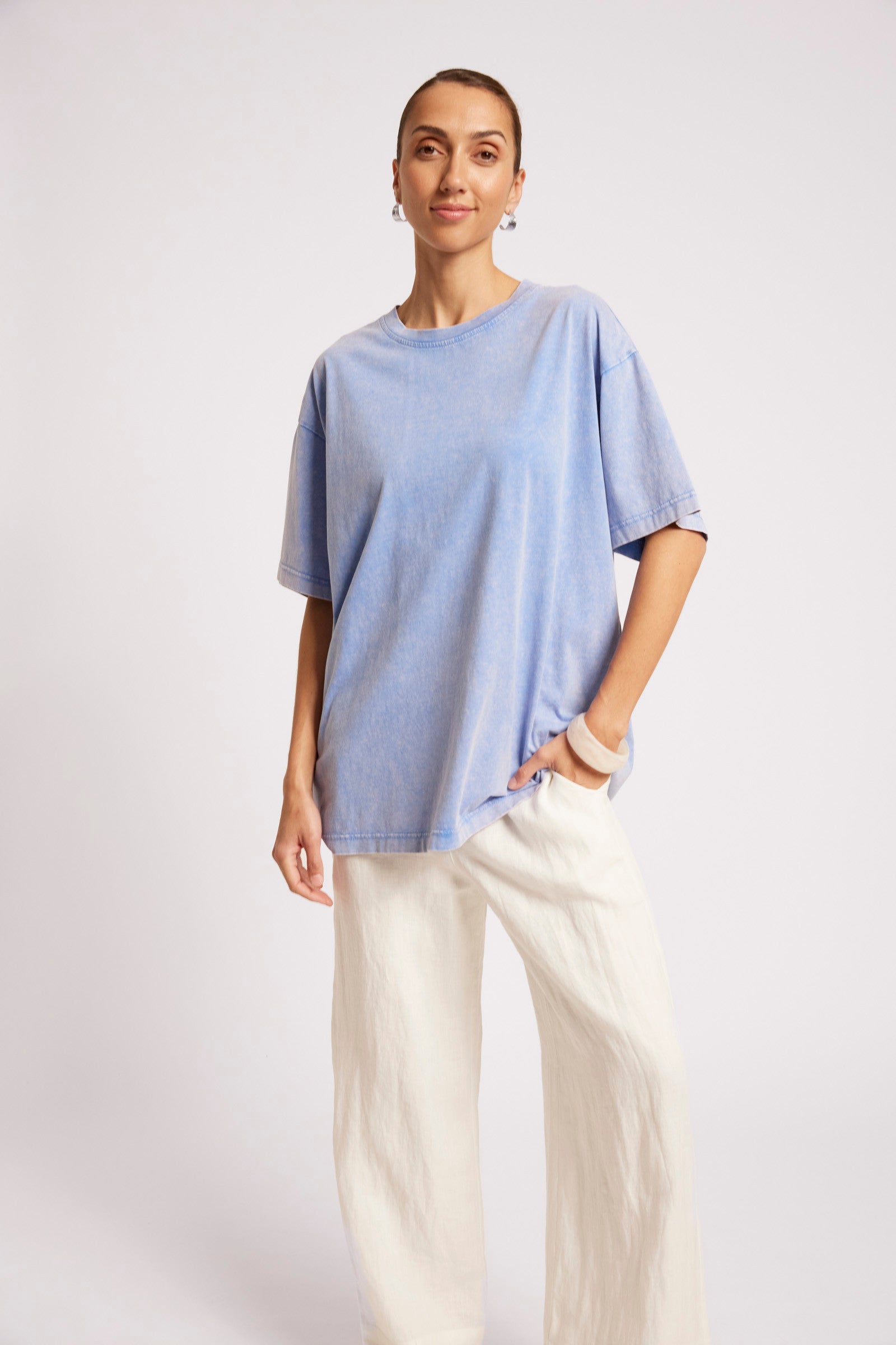 Caldera Oversize Tshirt - Marine