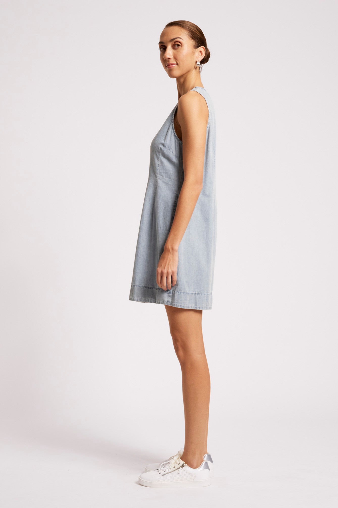 Roam Tank Dress - Denim