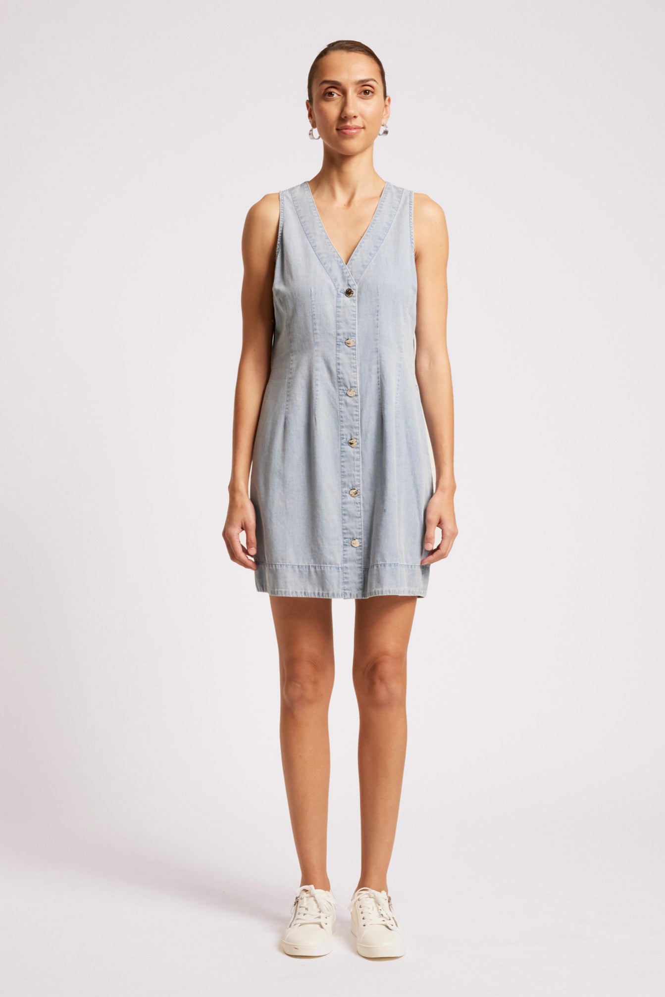 Roam Tank Dress - Denim