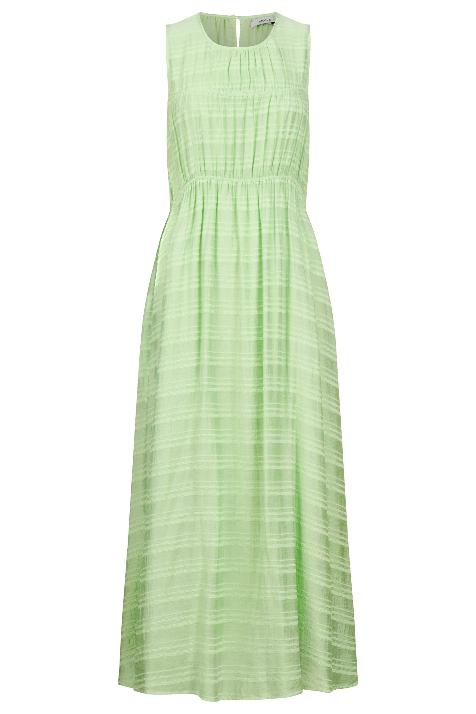 Sovana Ruched Maxi Dress - Mint