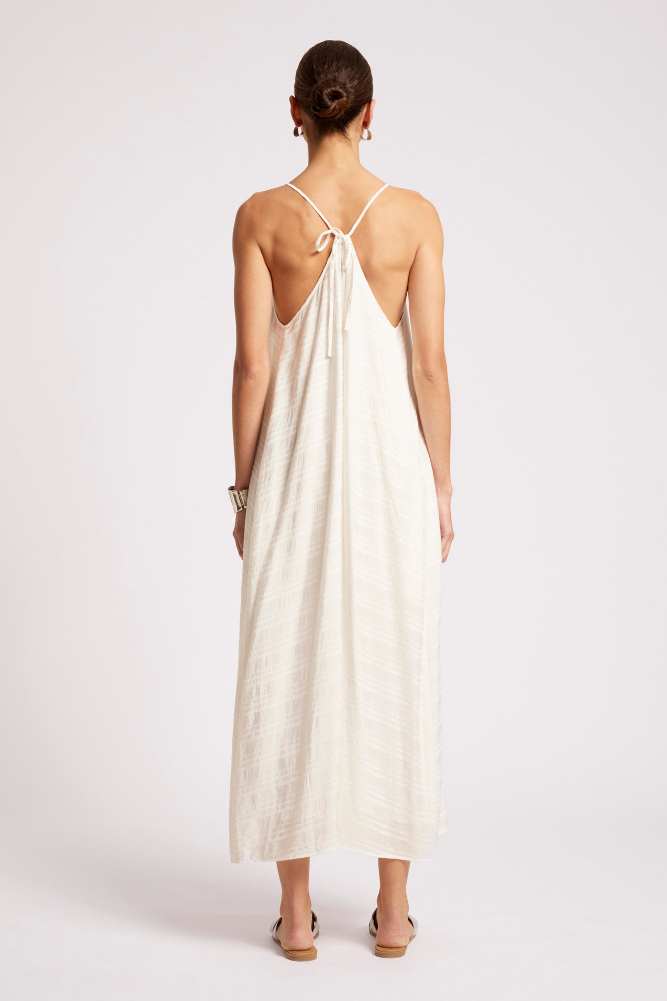 Sovana Tank Maxi Dress - White
