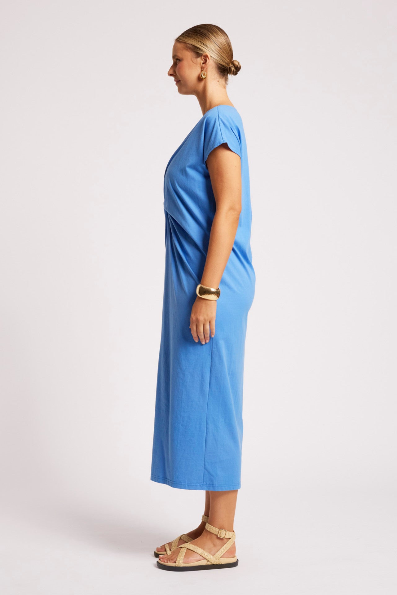 Casa Twist Dress - Marine