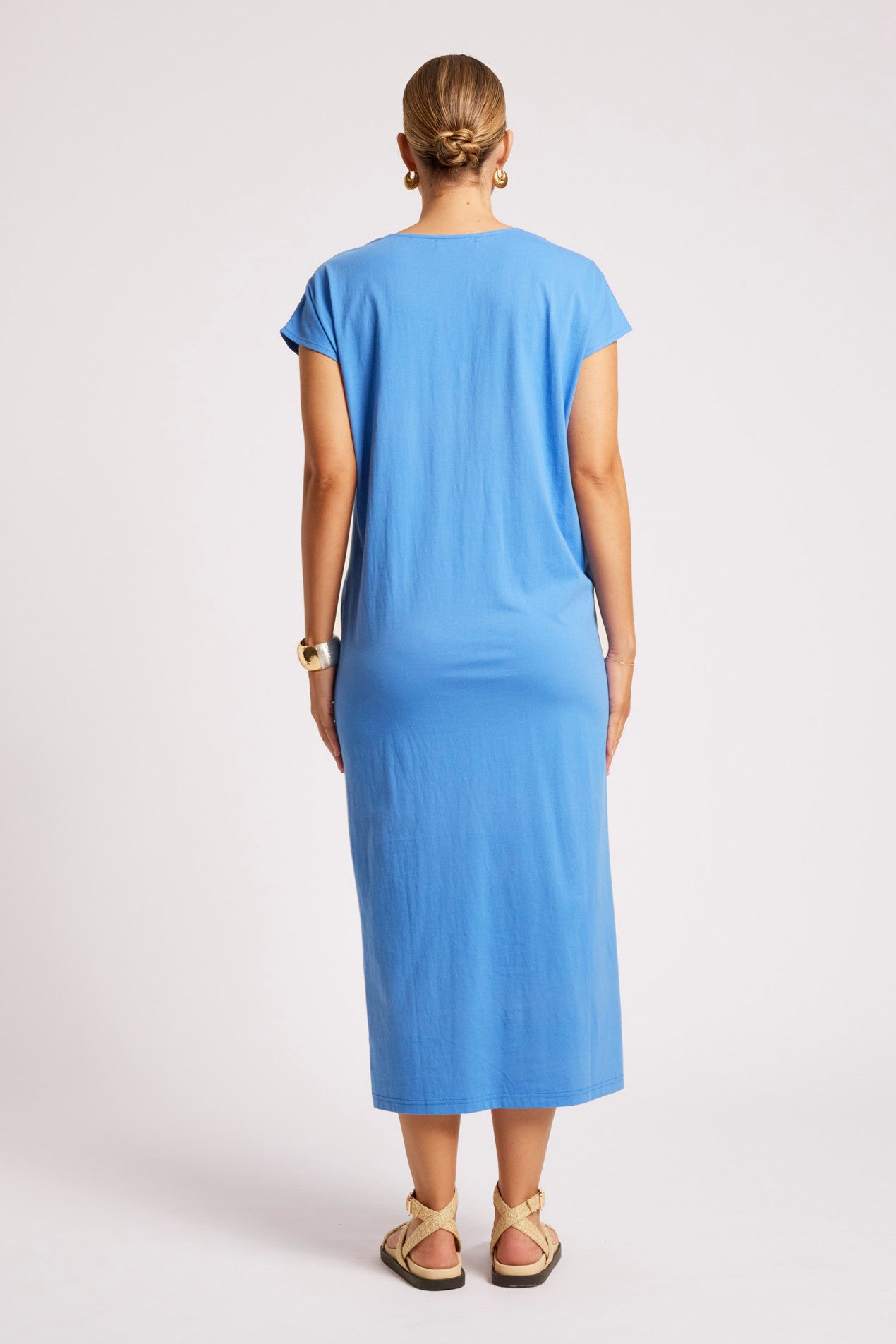 Casa Twist Dress - Marine